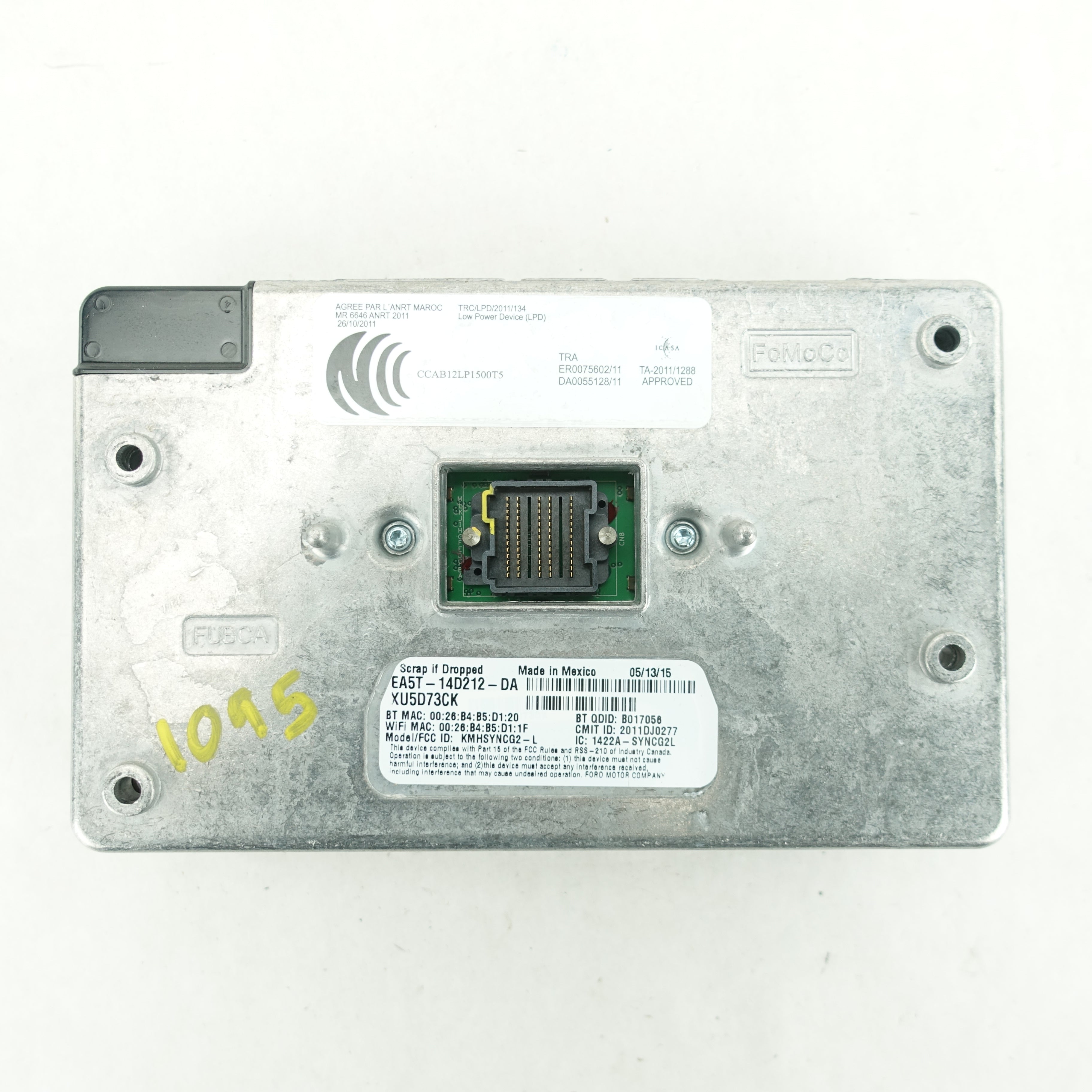 2013 2014 2015 2016 Ford F250 F350 Sync Control Module Computer