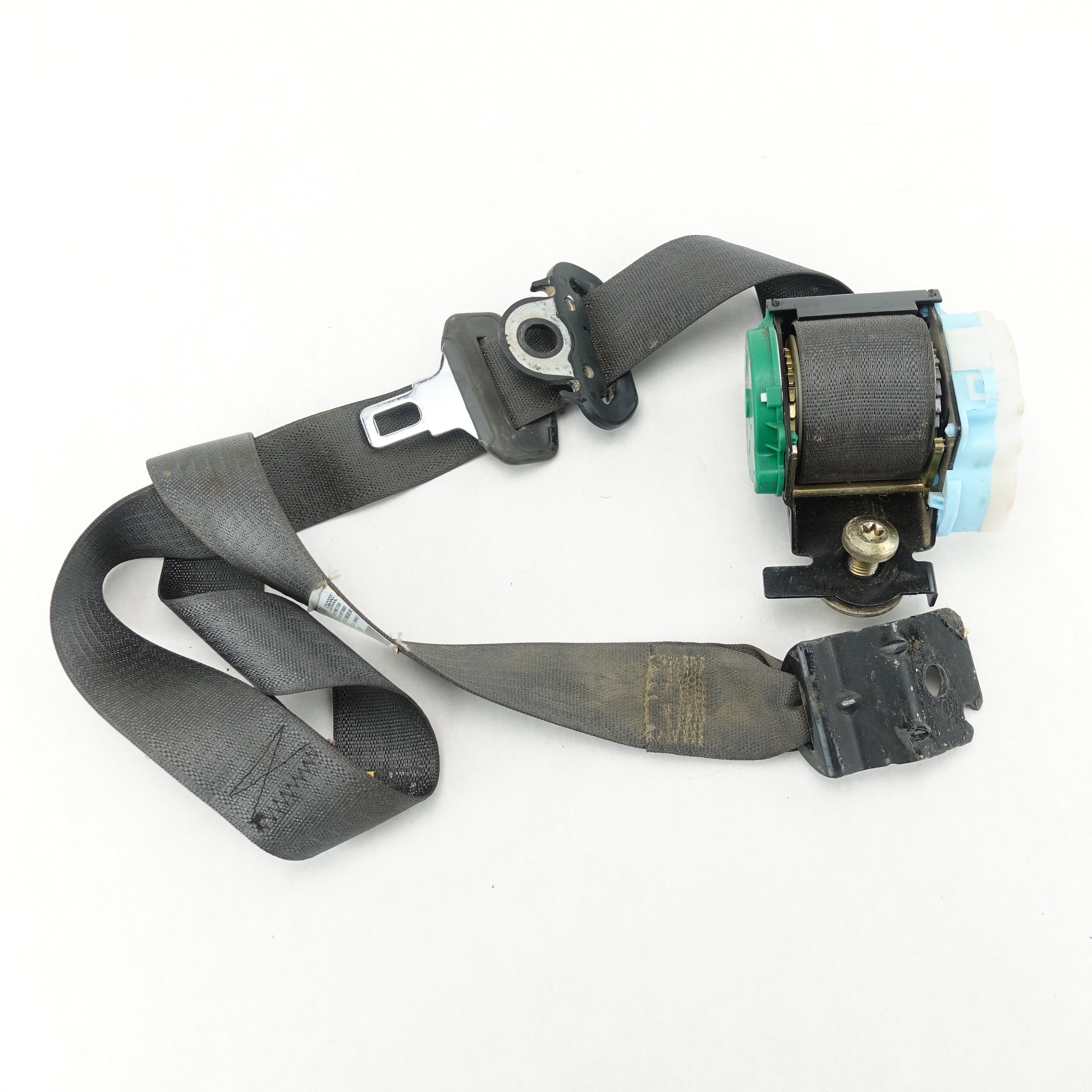 2003 2004 2005 2006 Silverado Sierra Crew Cab Right Rear Seat Belt Black