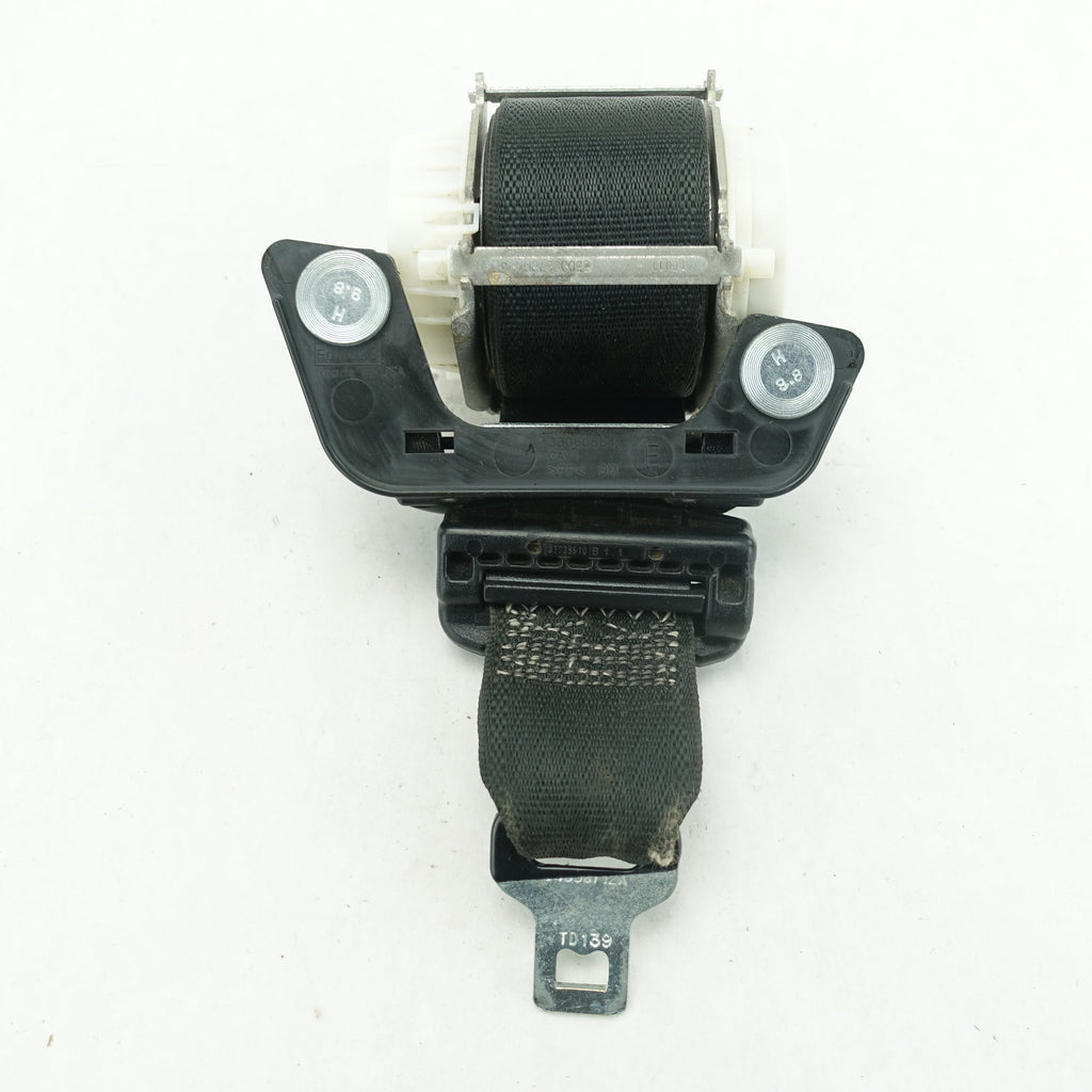 2011 2012 2013 2014 2015 16 Ford F250 F350 Rear Center Seat Belt Black