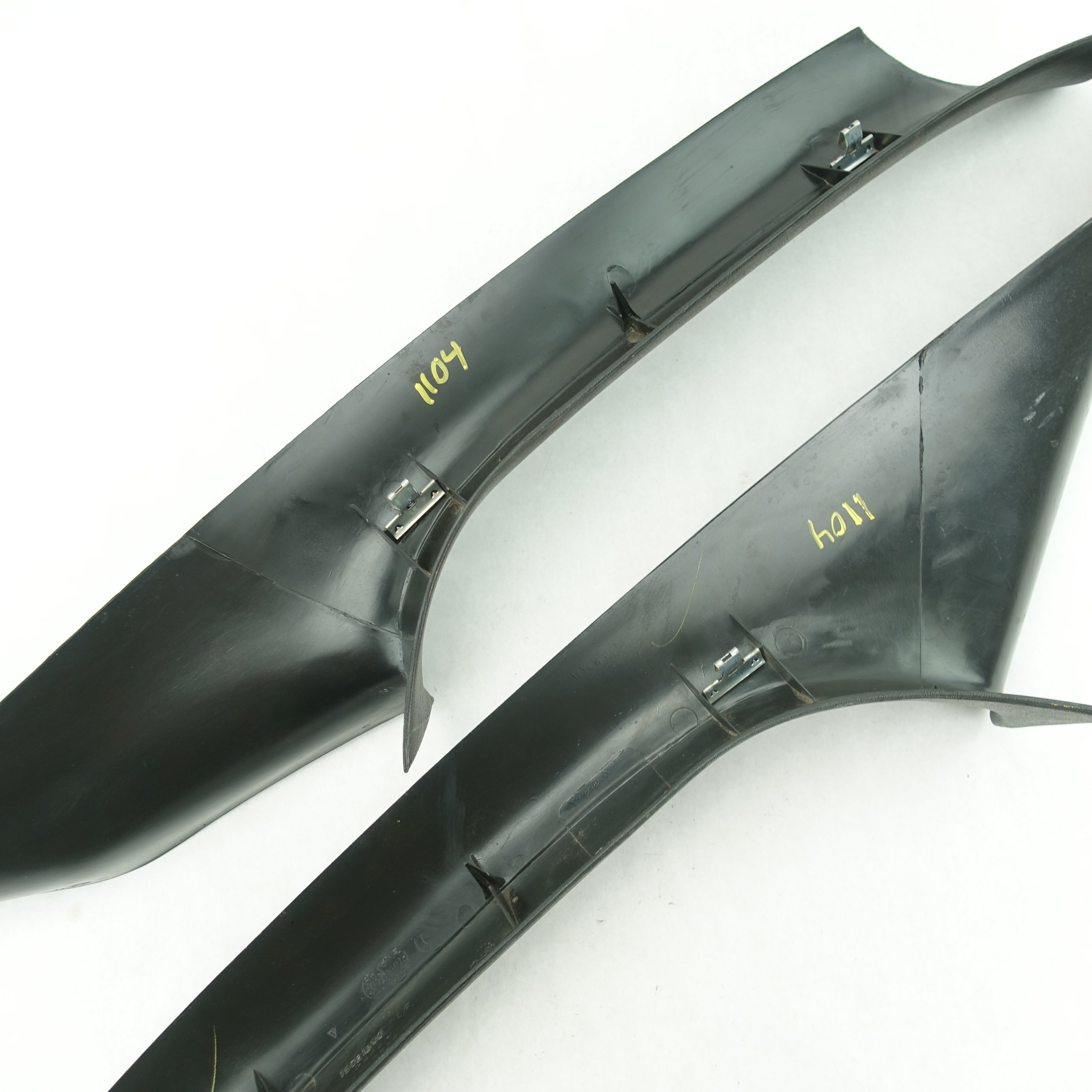 2003 2004 2005 2006 GMC Chevy C4500 C5500 Topkick Kodiak A Pillar Trim Set Black