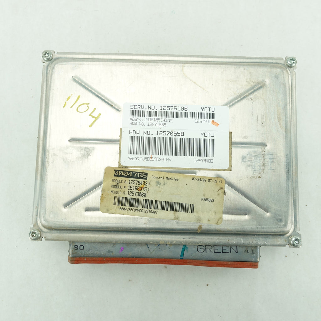 2003 GMC Chevy C4500 C5500 Topkick Kodiak Gas 8.1 ECM ECU Engine Computer Module