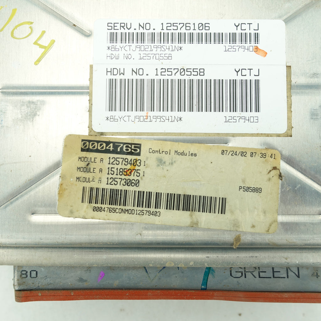 2003 GMC Chevy C4500 C5500 Topkick Kodiak Gas 8.1 ECM ECU Engine Computer Module
