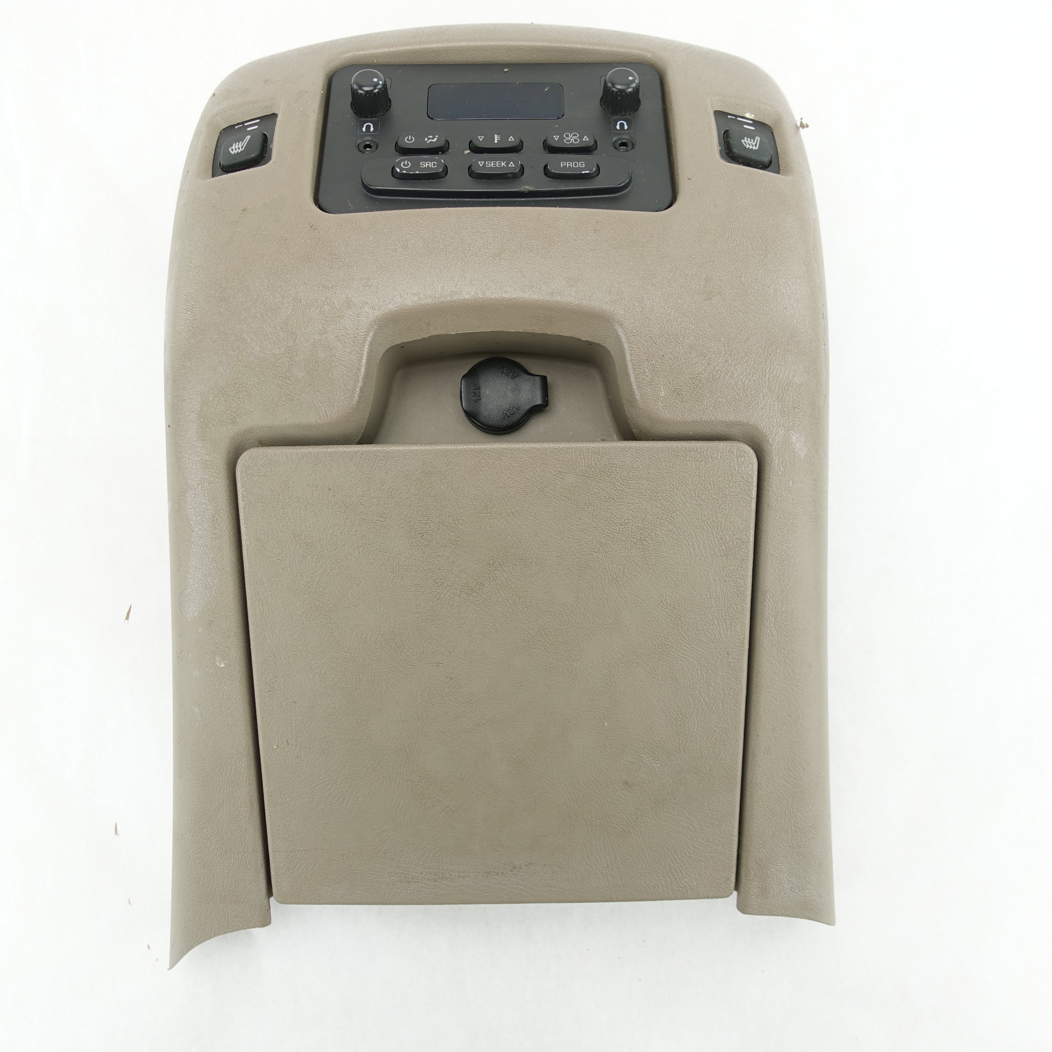 Damage 03 2004 2005 2006 GMC Yukon XL Center Console Rear Panel Cup Holder Vent