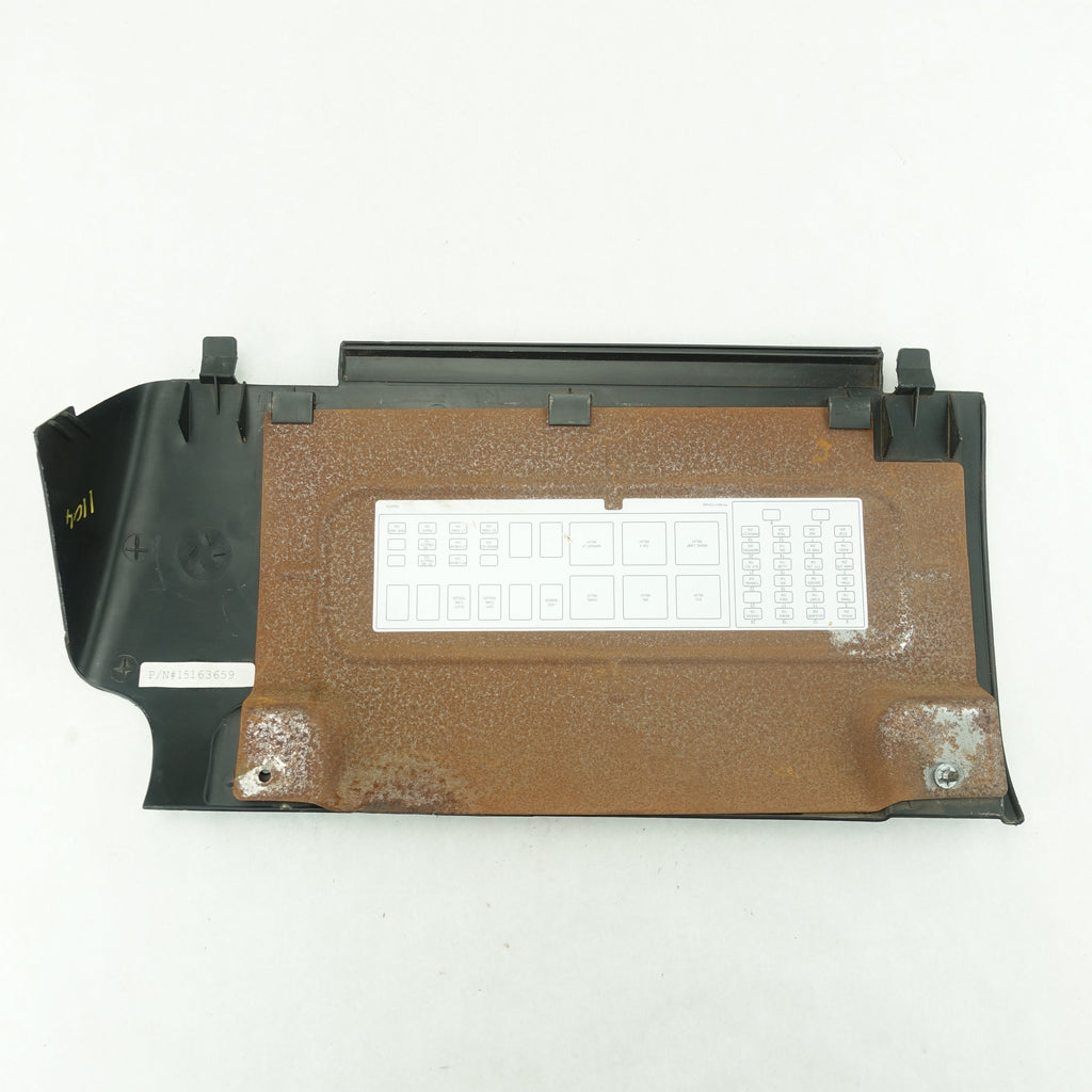 2003 2004 2005 2006 07 GMC Chevy C4500 C5500 Topkick Kodiak Dash Fuse Box Cover