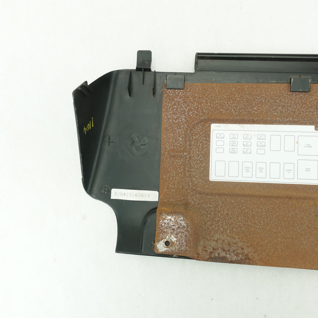 2003 2004 2005 2006 07 GMC Chevy C4500 C5500 Topkick Kodiak Dash Fuse Box Cover