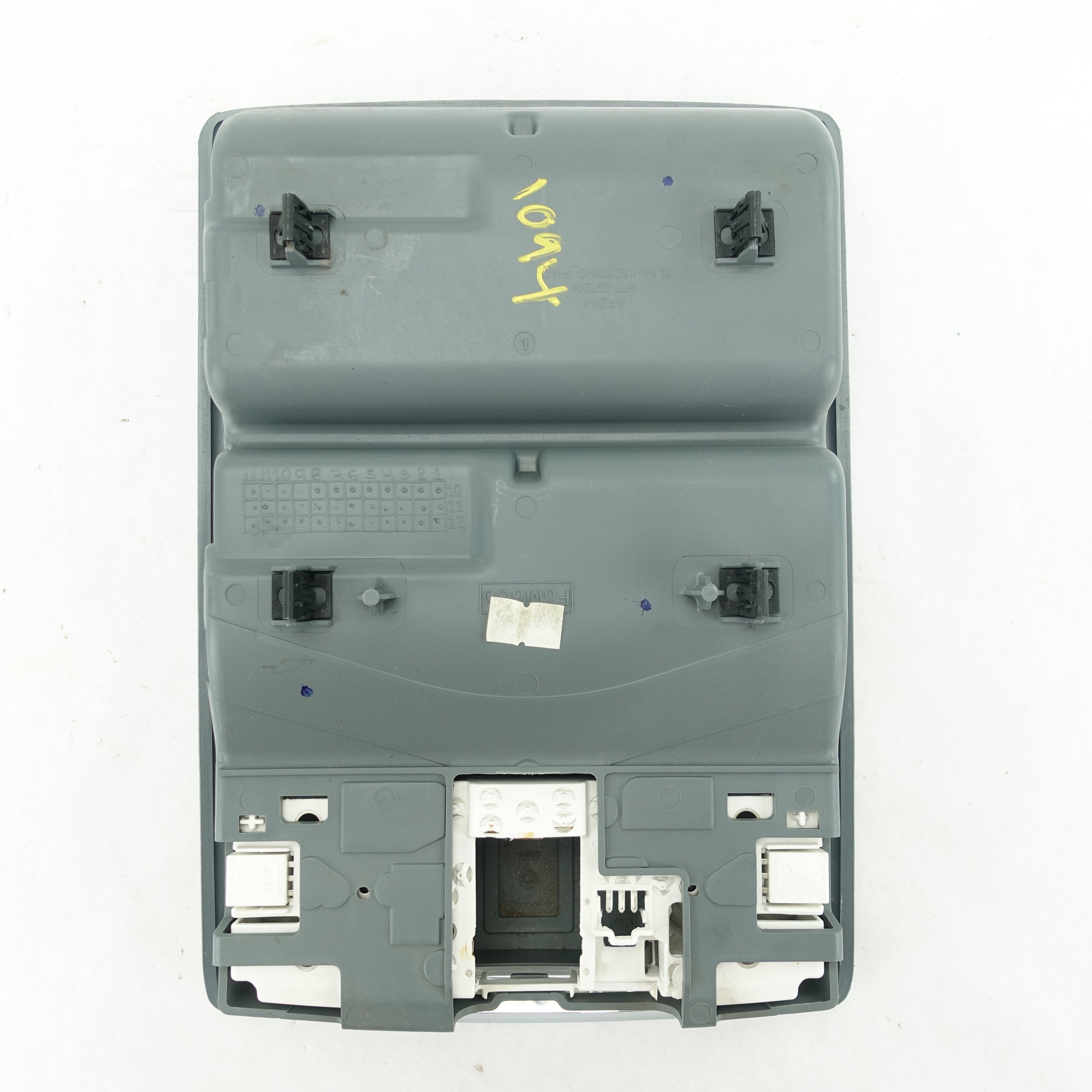 2012 2013 2014 2015 16 Ford F250 F350 Overhead Console Dome Map Light Lamp Gray