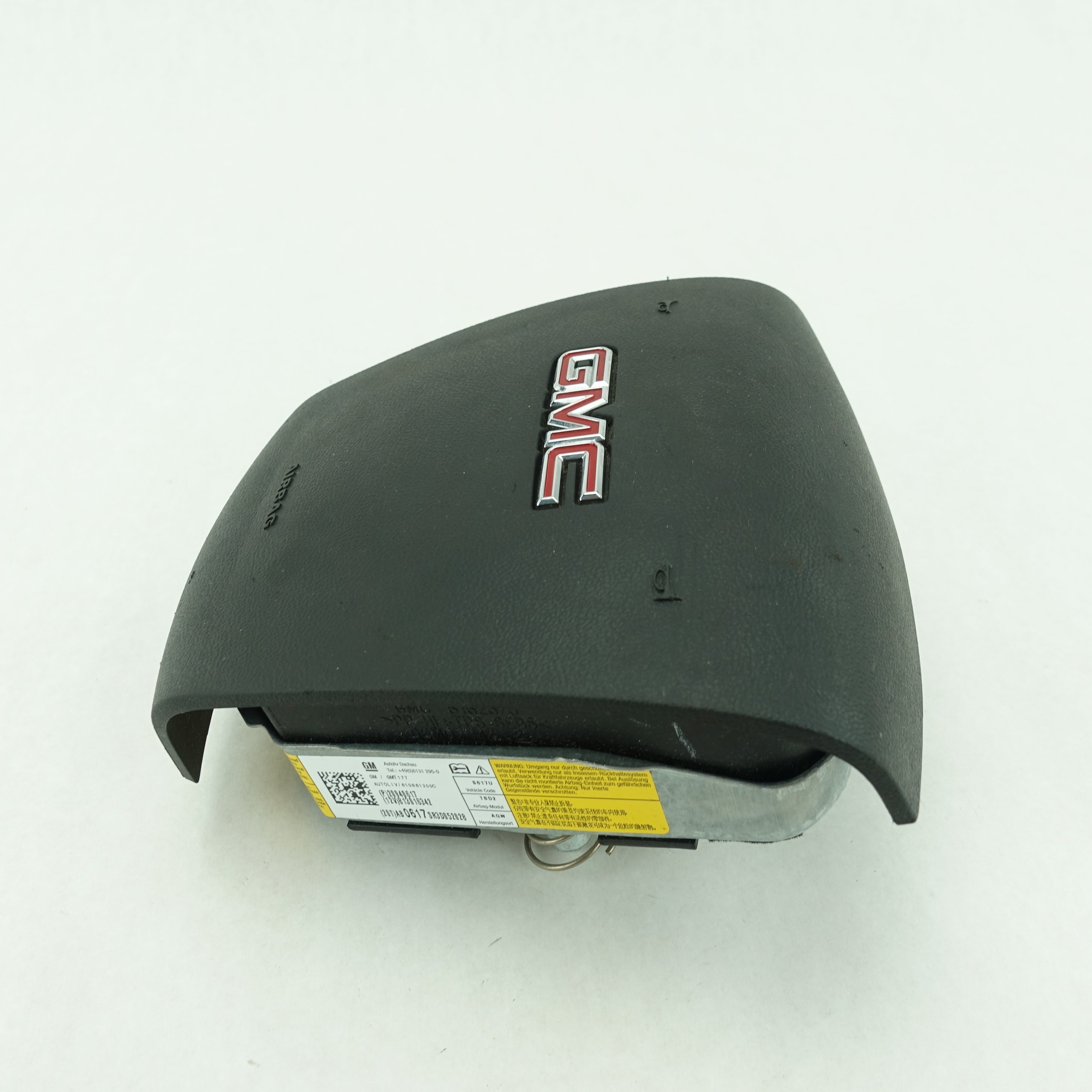 2010 2011 2012 2013 2014 2015 2016 2017 GMC Terrain Driver Left Steering Wheel Airbag Air Bag Black