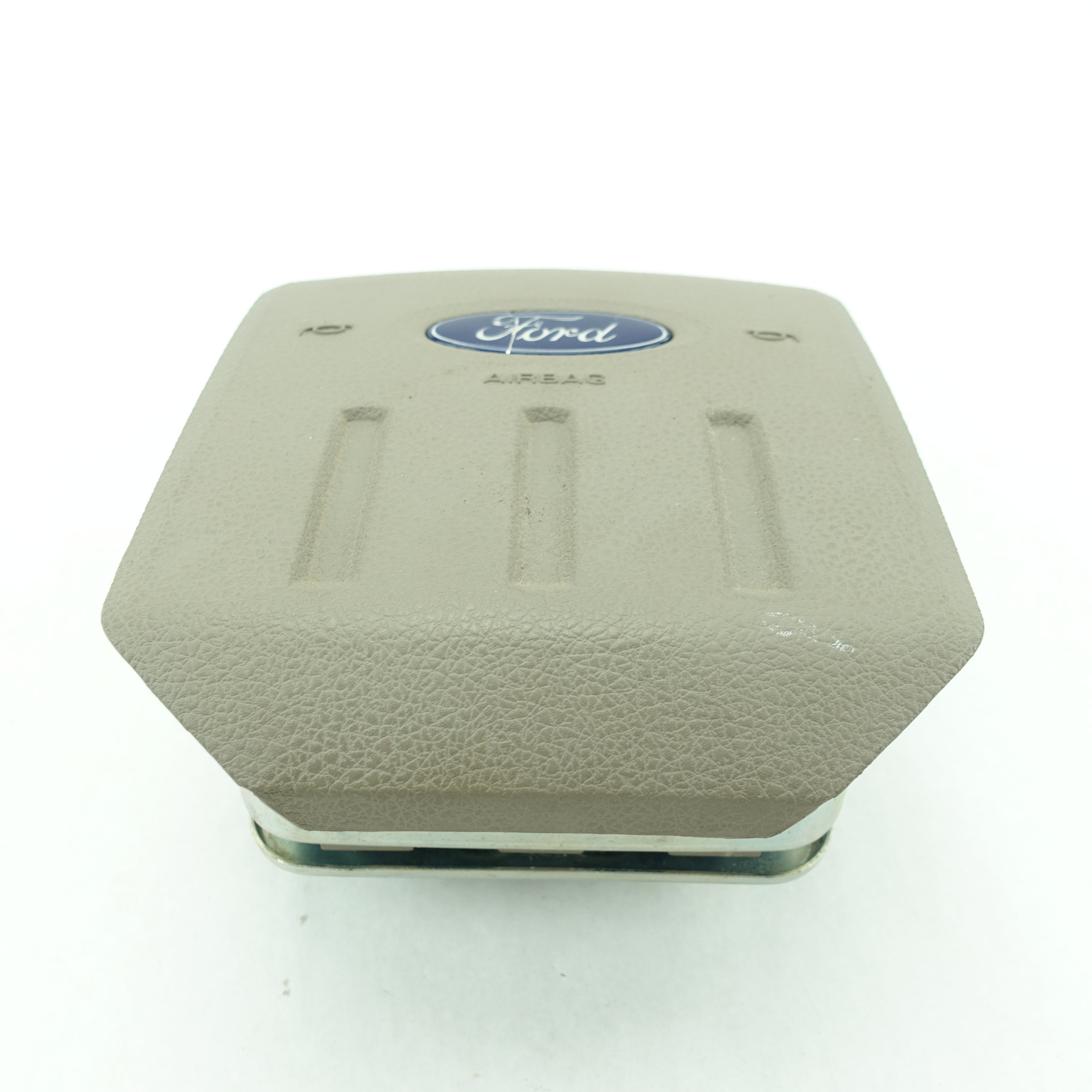 2008 2009 2010 Ford F250 F350 Driver Left Steering Wheel Airbag Air Bag (For wheels with radio and temperature control) Gray MEDIUM STONE