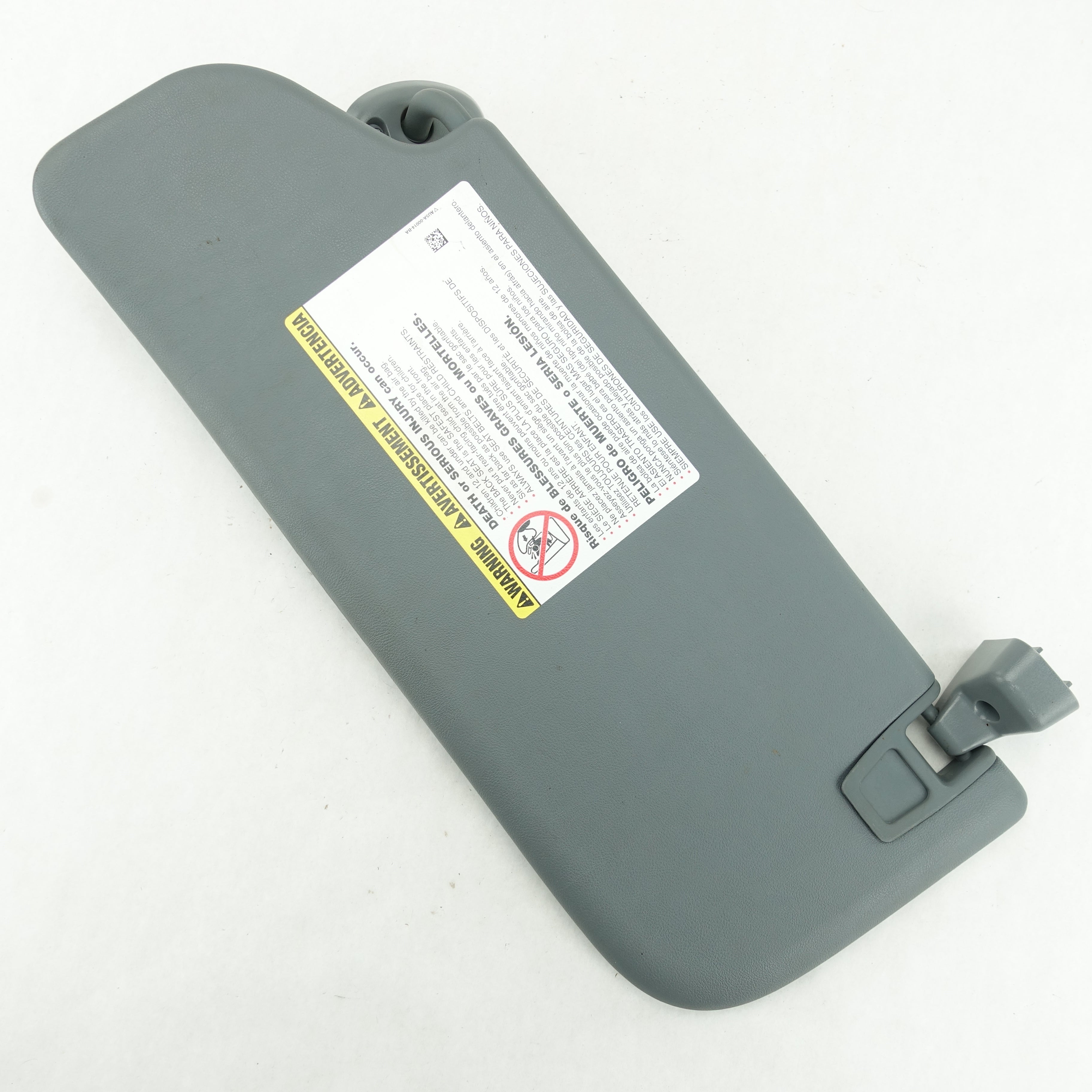 2011 2012 2013 2014 2015 Ford F250 F350 Passenger Right Sunvisor Sun Visor Gray