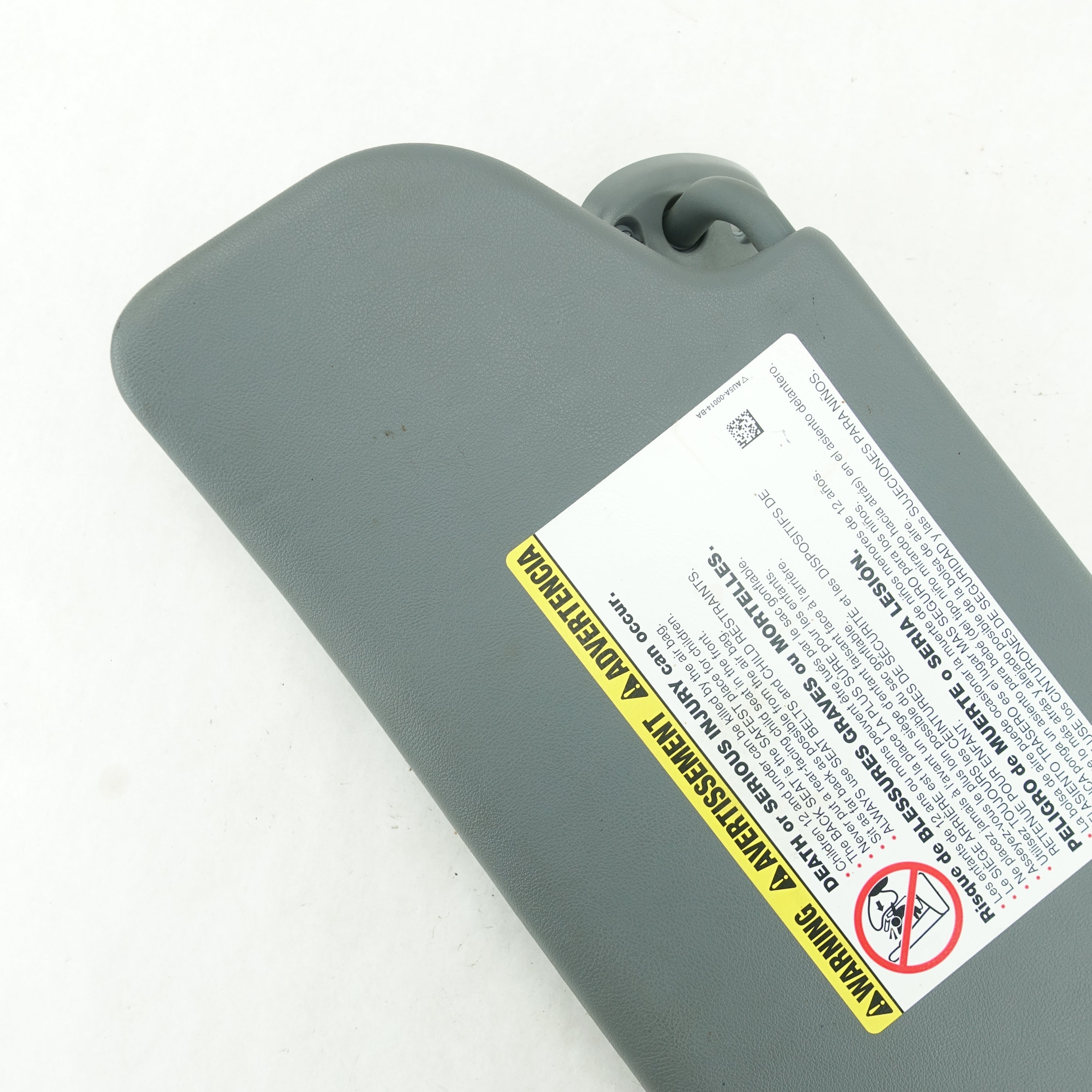 2011 2012 2013 2014 2015 Ford F250 F350 Passenger Right Sunvisor Sun Visor Gray