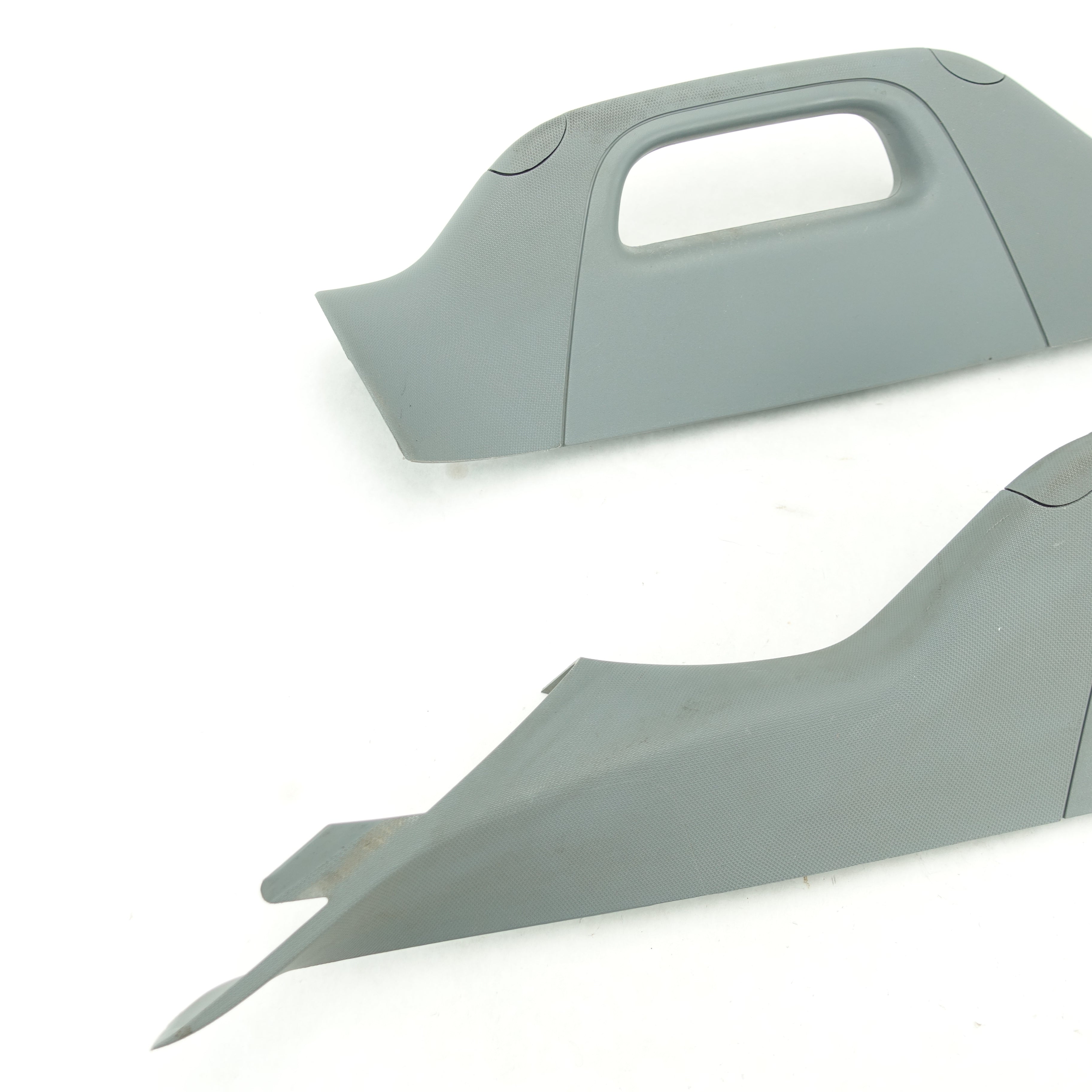 2011 2012 2013 2014 15 Ford F250 F350 A Pillar Left Right Set Grab Handle Gray