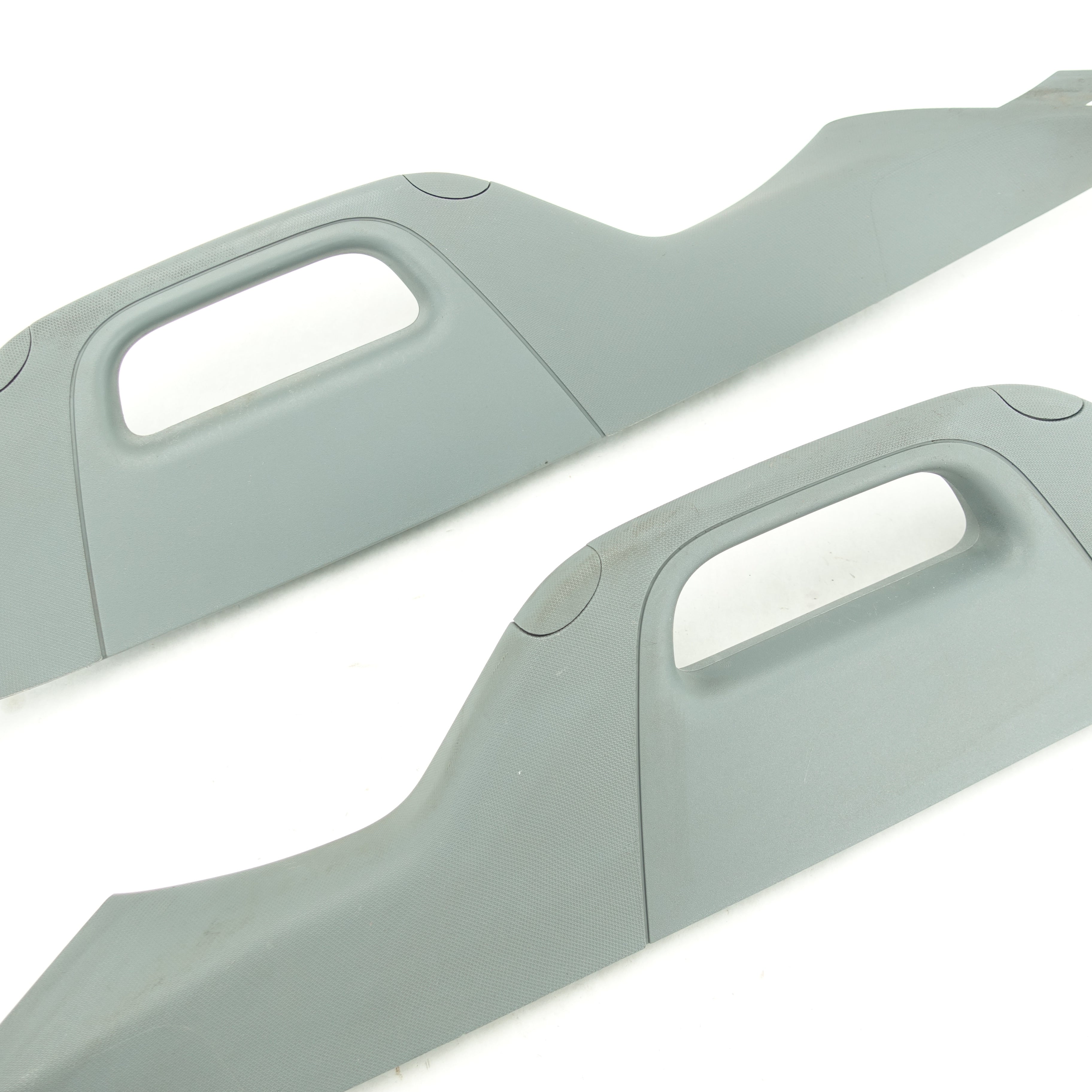 2011 2012 2013 2014 15 Ford F250 F350 A Pillar Left Right Set Grab Handle Gray