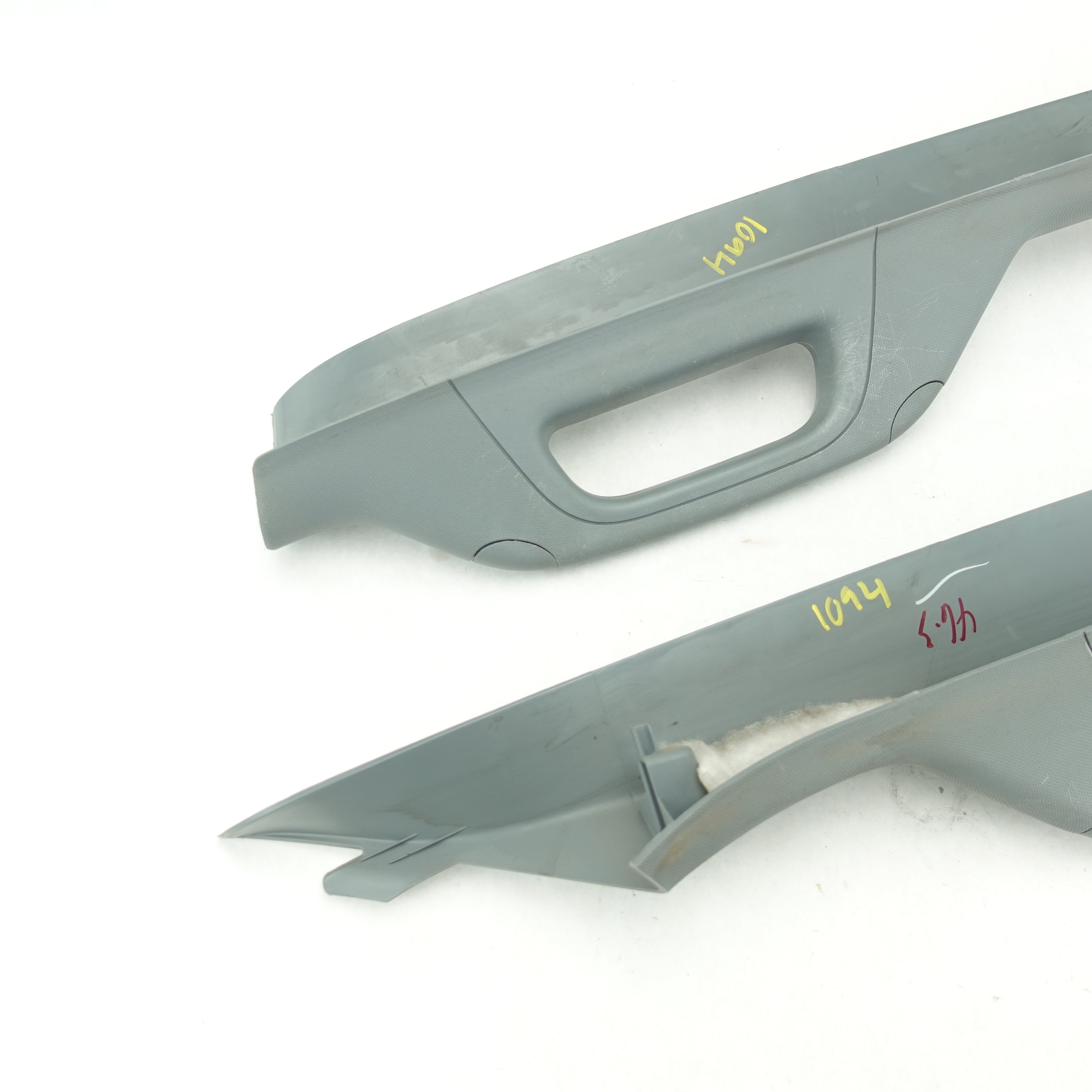2011 2012 2013 2014 15 Ford F250 F350 A Pillar Left Right Set Grab Handle Gray
