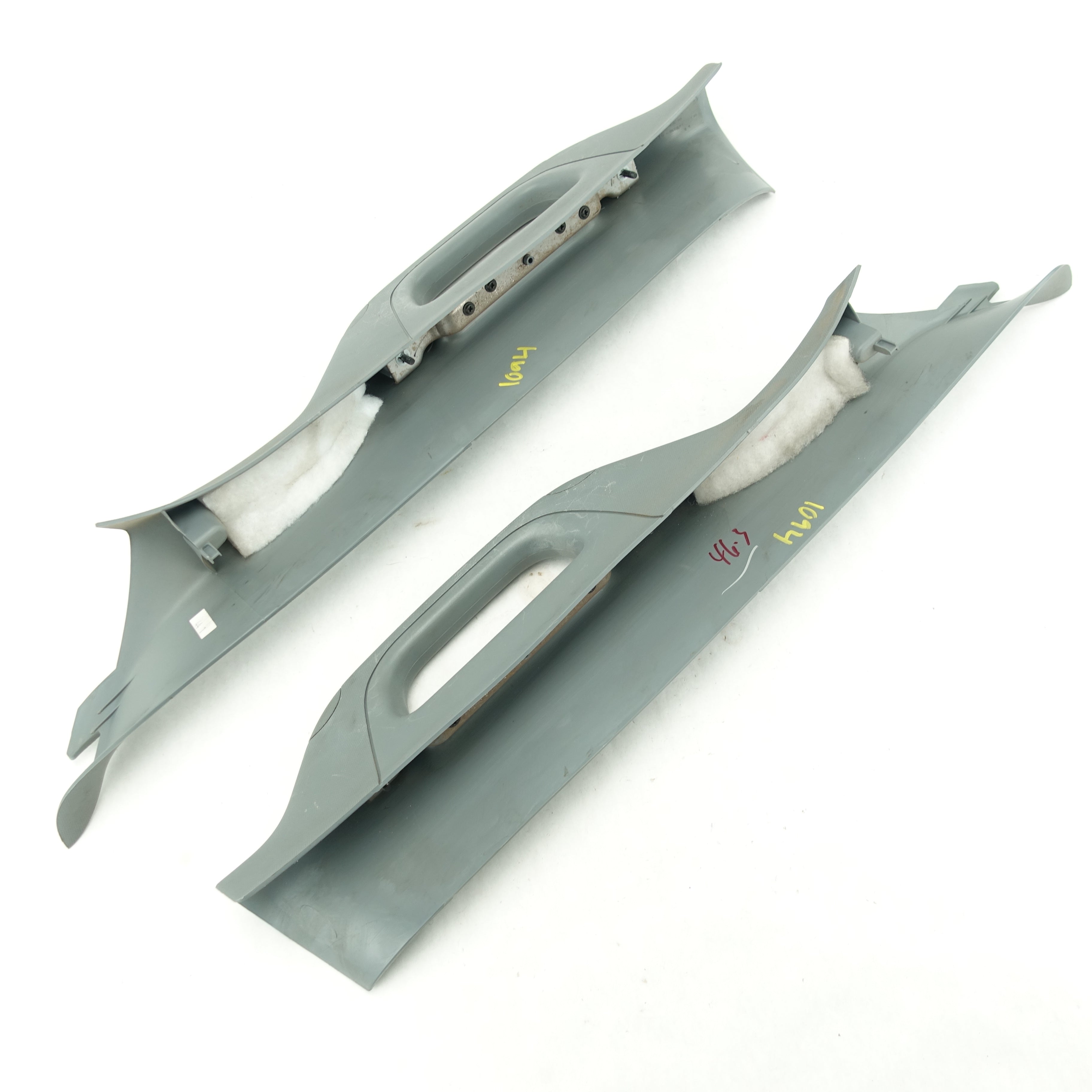 2011 2012 2013 2014 15 Ford F250 F350 A Pillar Left Right Set Grab Handle Gray