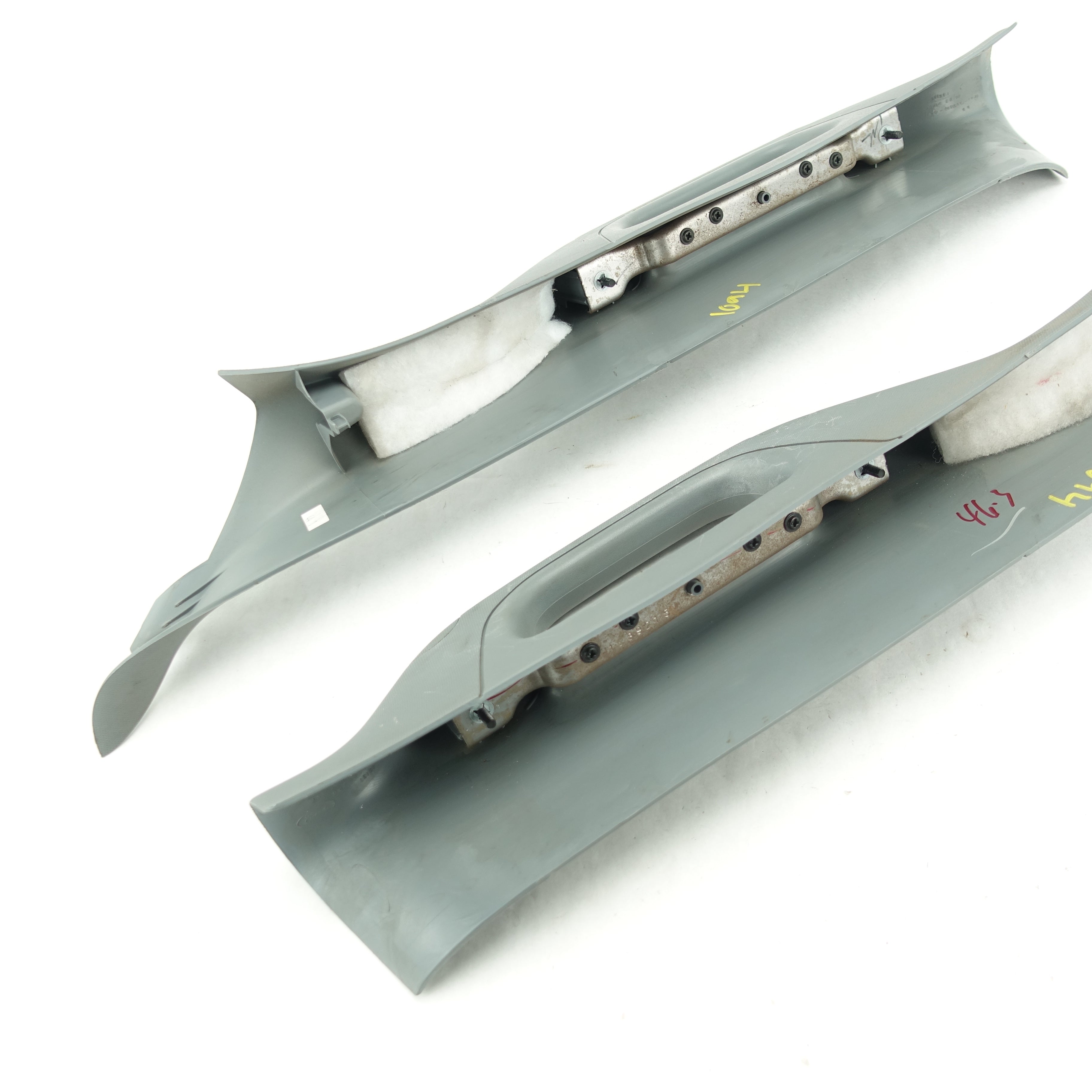 2011 2012 2013 2014 15 Ford F250 F350 A Pillar Left Right Set Grab Handle Gray