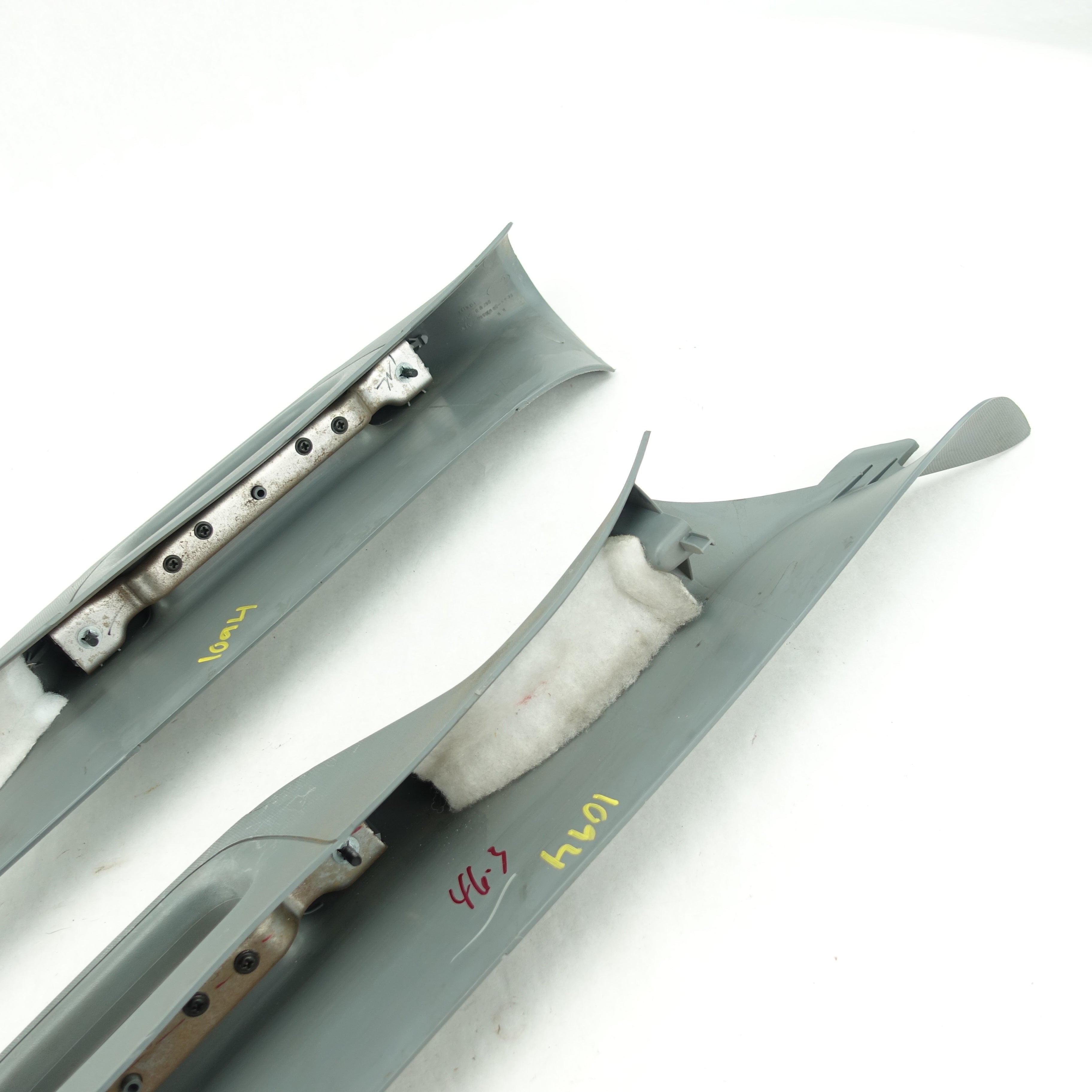2011 2012 2013 2014 15 Ford F250 F350 A Pillar Left Right Set Grab Handle Gray