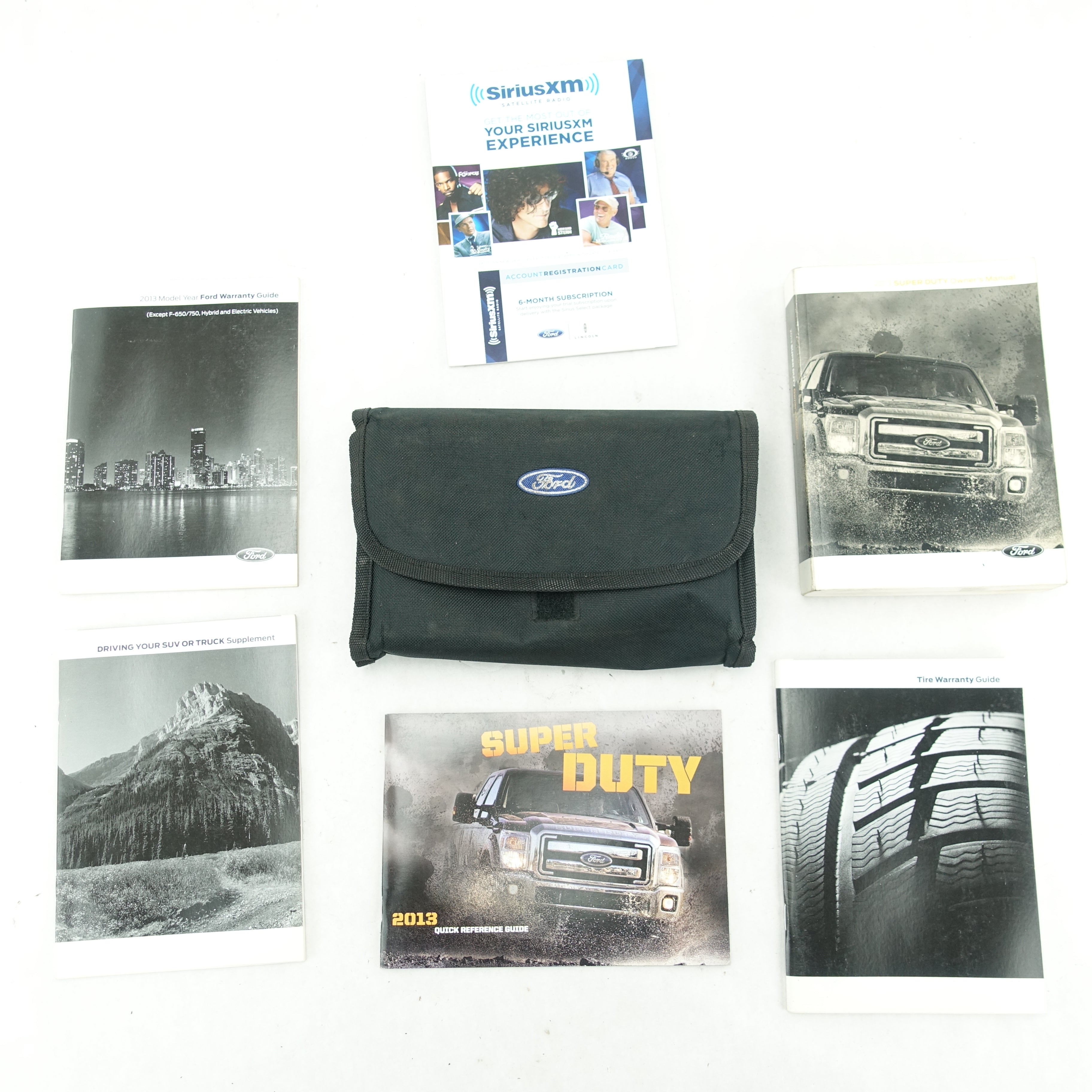 2013 Ford F250 F350 Super Duty Owners Guide Manual Information Book