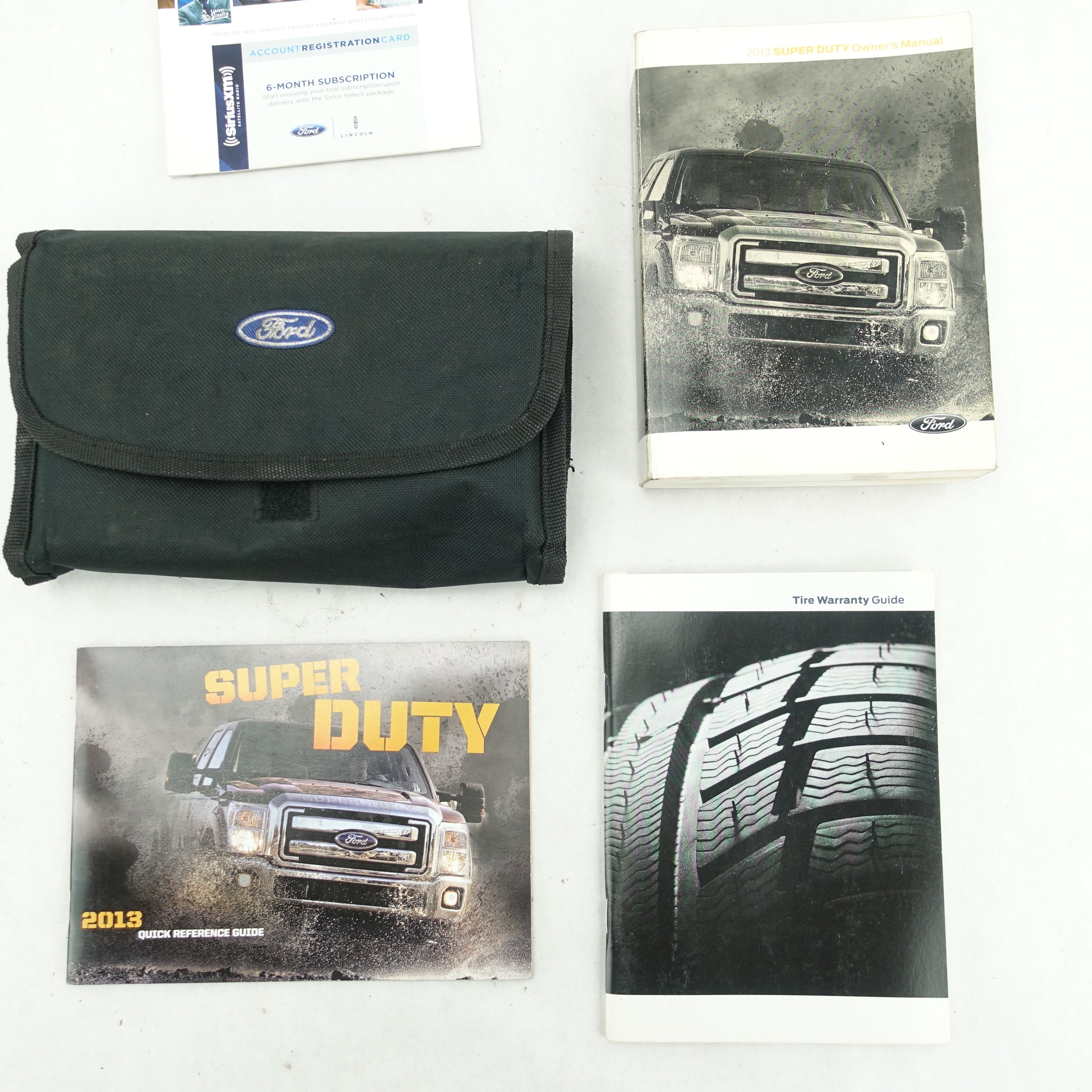 2013 Ford F250 F350 Super Duty Owners Guide Manual Information Book