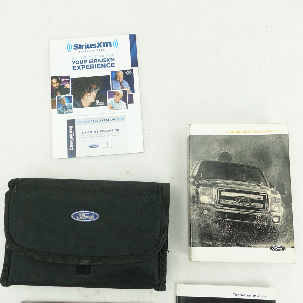 2013 Ford F250 F350 Super Duty Owners Guide Manual Information Book