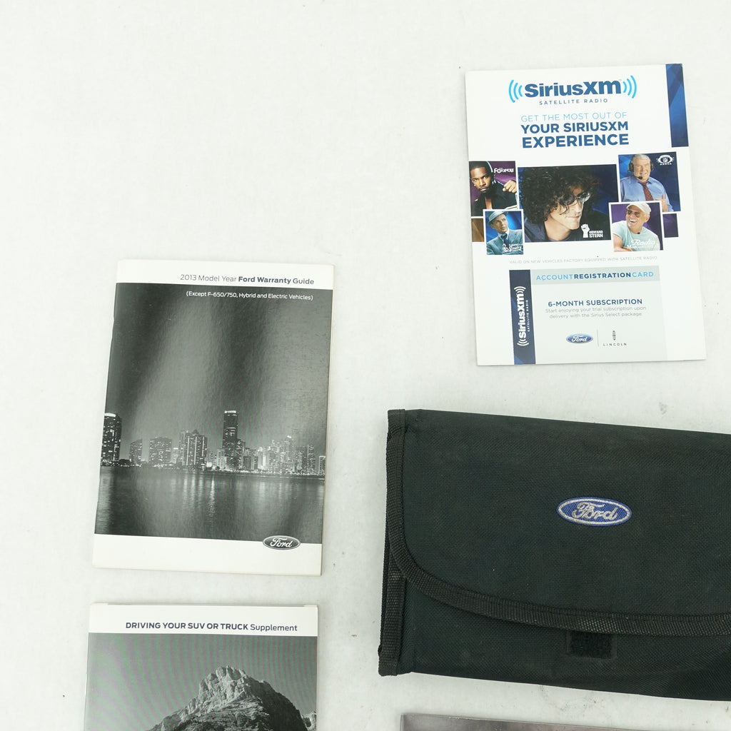 2013 Ford F250 F350 Super Duty Owners Guide Manual Information Book