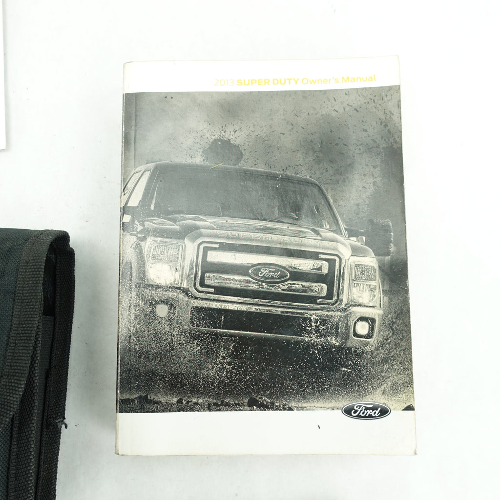 2013 Ford F250 F350 Super Duty Owners Guide Manual Information Book