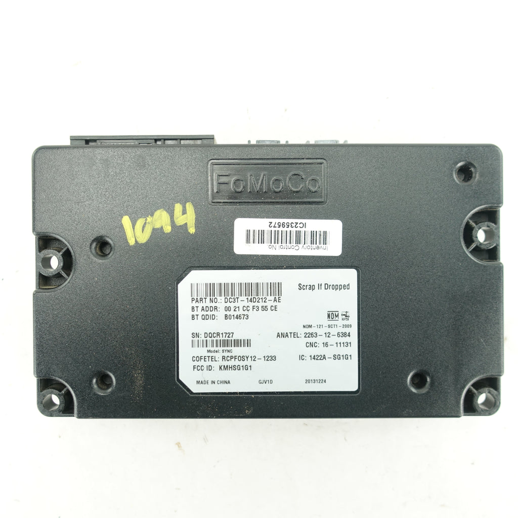 2013 2014 2015 Ford F250 F350 Sync Module Computer Control