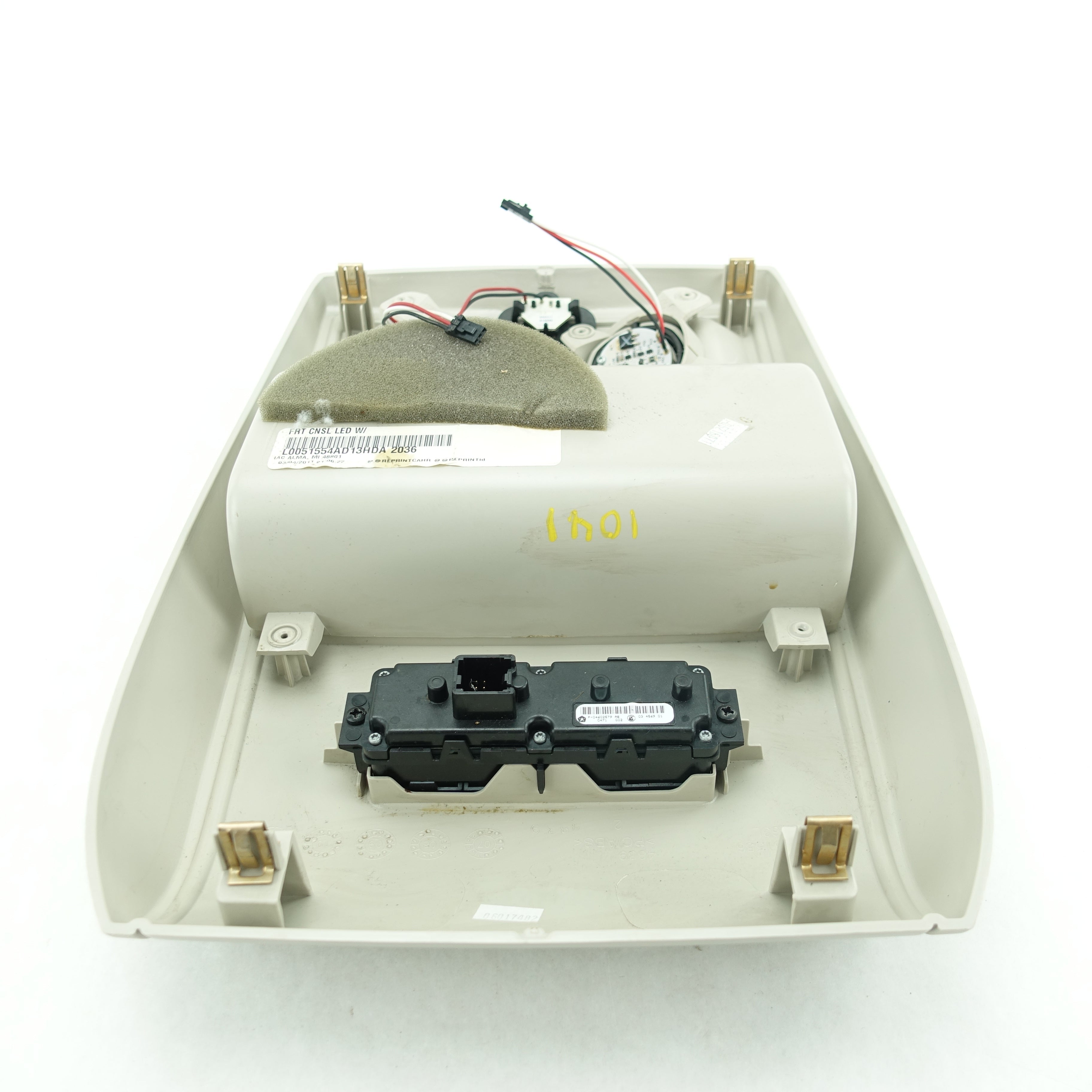 2011 2012 2013 2014 Caravan Town & Country Front Overhead Console Dome Map Light
