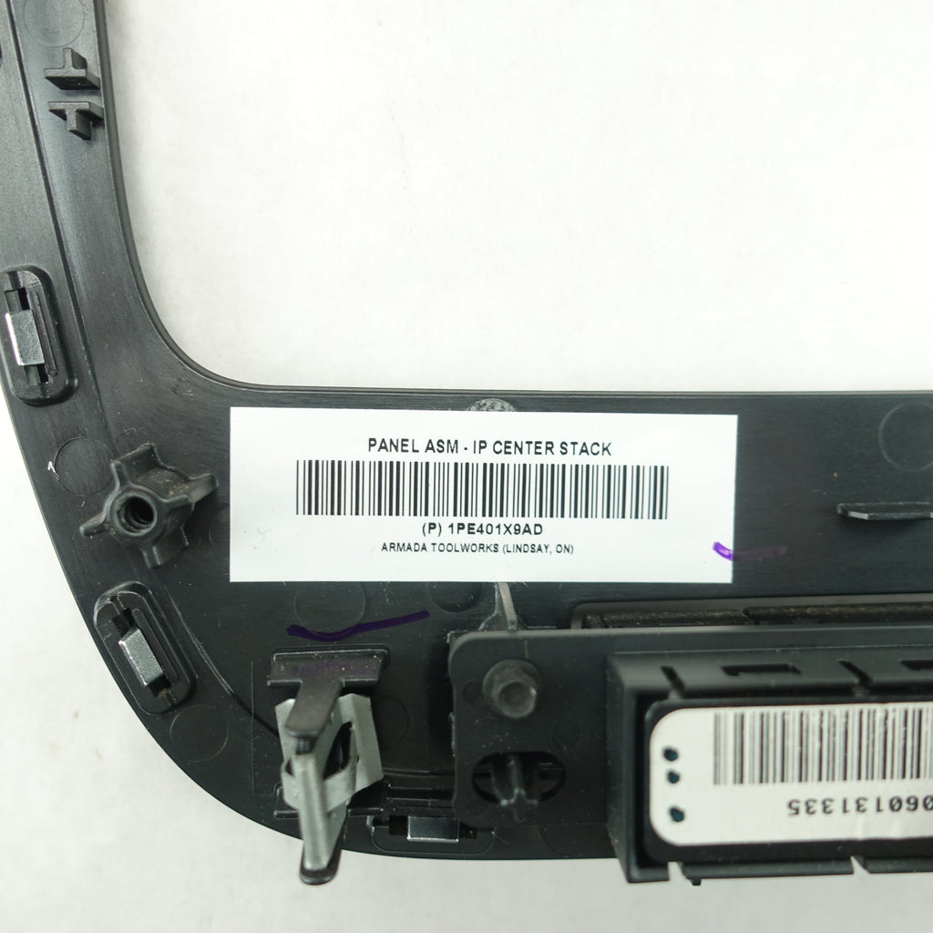 2011 2012 2013 2014 Town & Country Caravan Radio Climate Center Vent Trim Bezel
