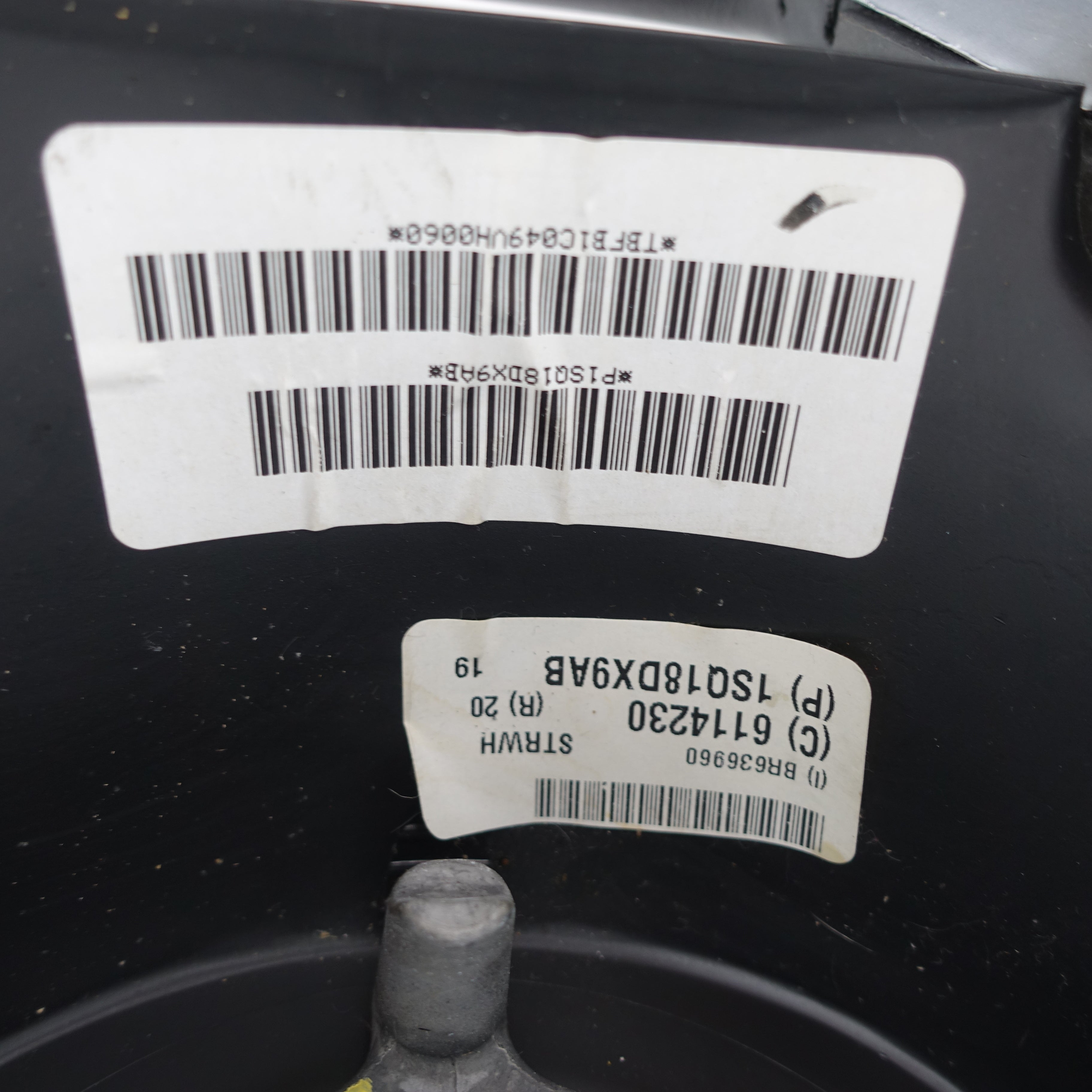 2011 2012 2013 2014 2015 Town & Country Caravan Steering Wheel Black Leather