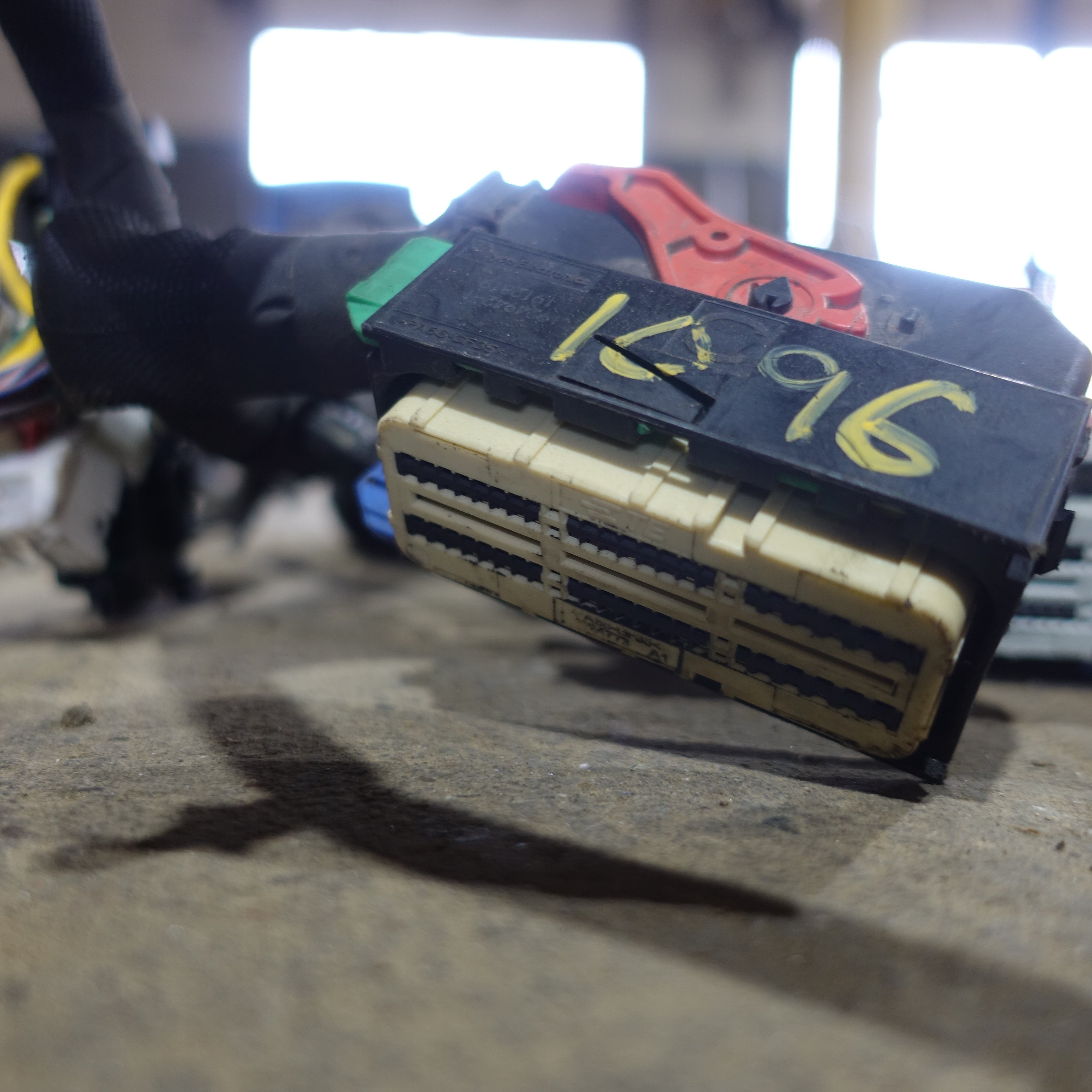 Damage 2019 Ram 2500 3500 6.4L Gas Transmission Wire Harness Loom