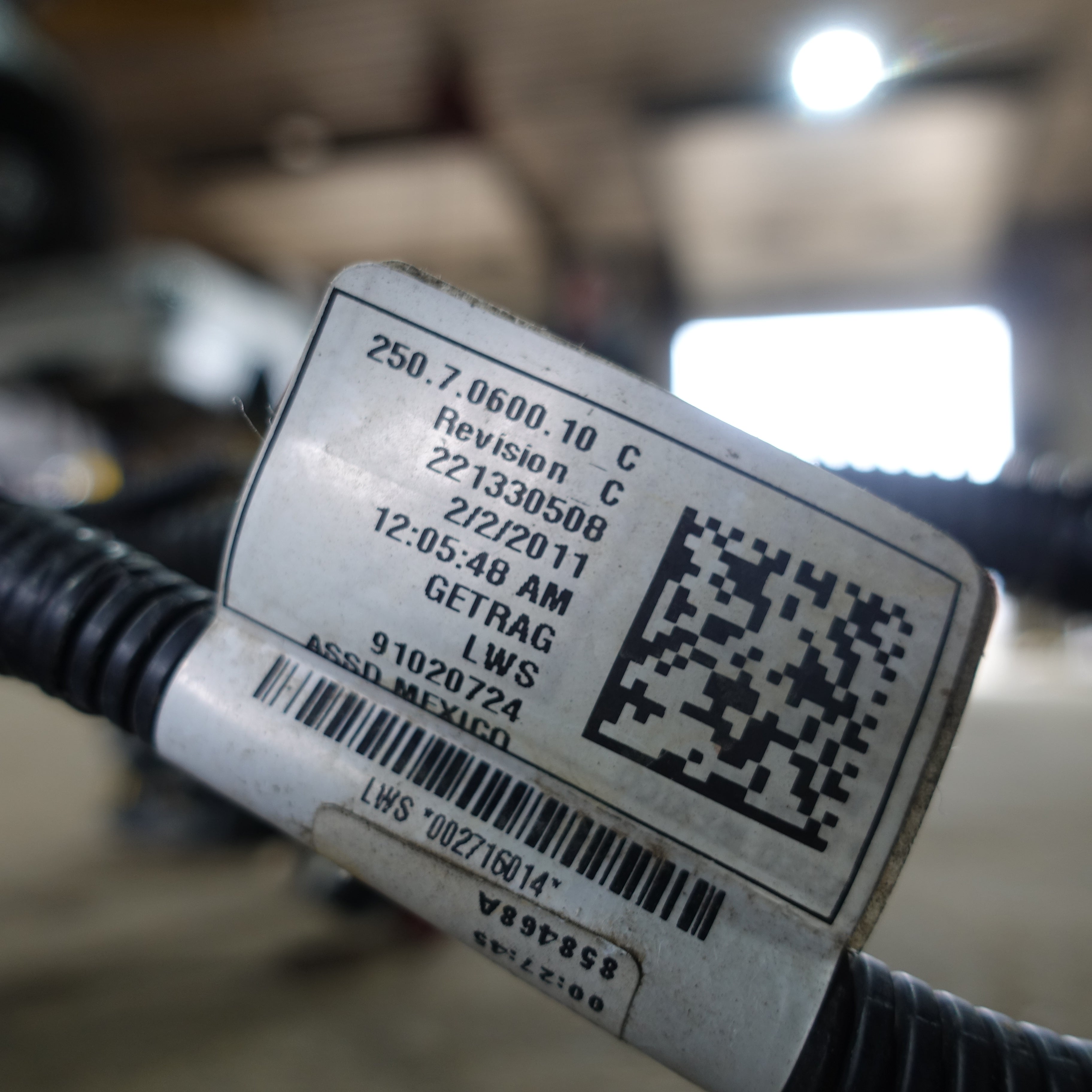 2012 2013 2014 2015 2016 Ford Focus 2.0L Automatic Transmission Wire Harness