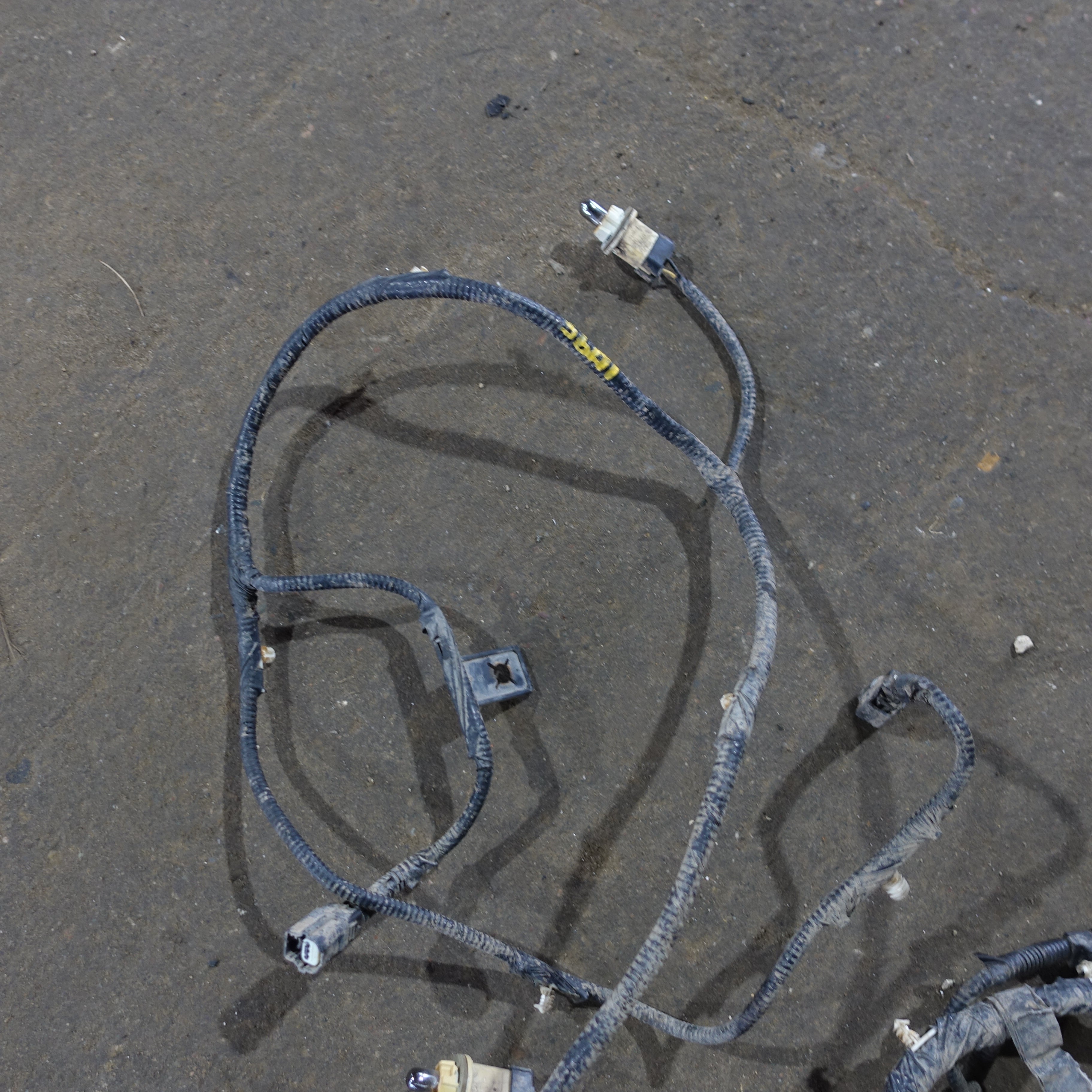 2015 2016 Ford F250 F350 Rear Bumper License Light Wire Harness Loom