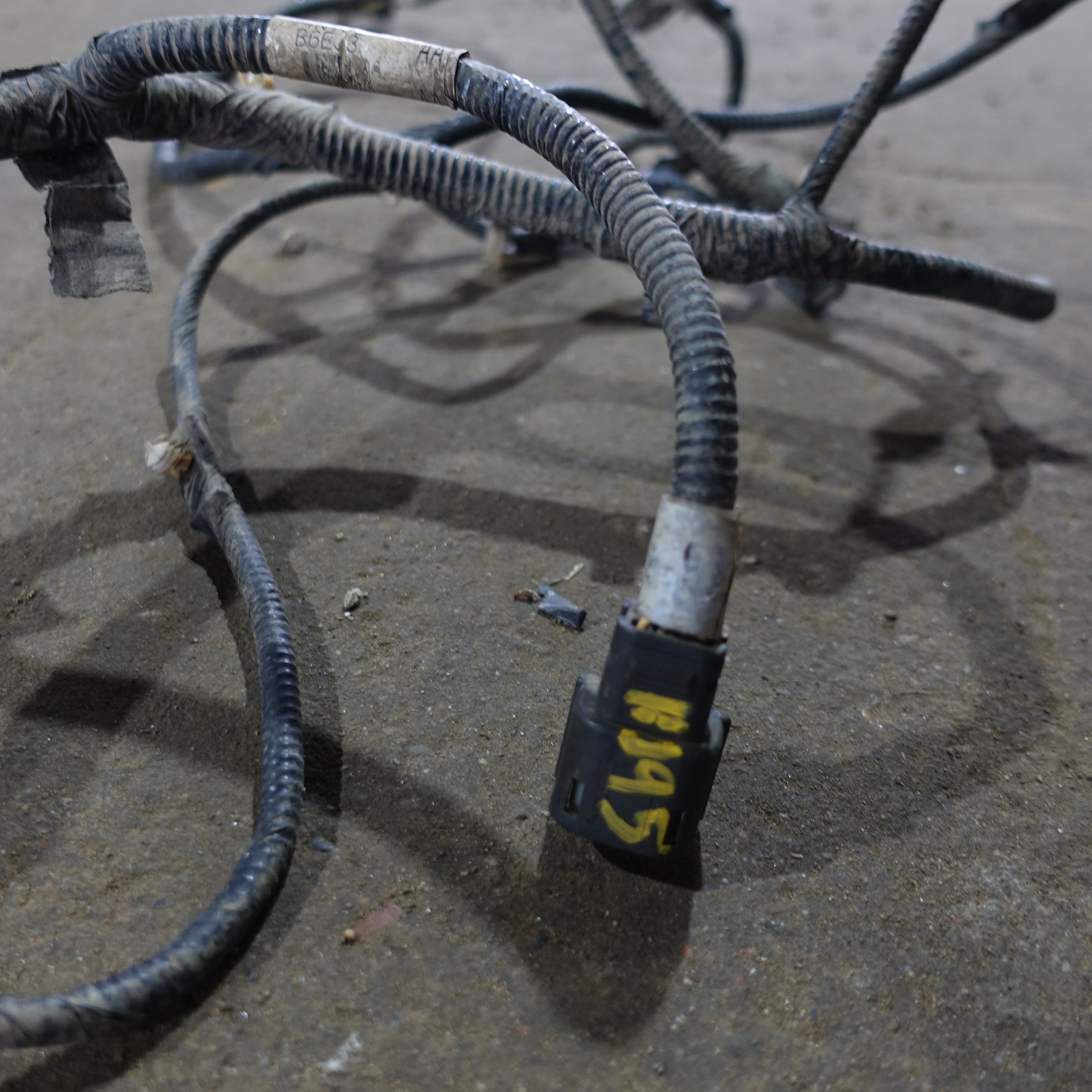 2015 2016 Ford F250 F350 Rear Bumper License Light Wire Harness Loom