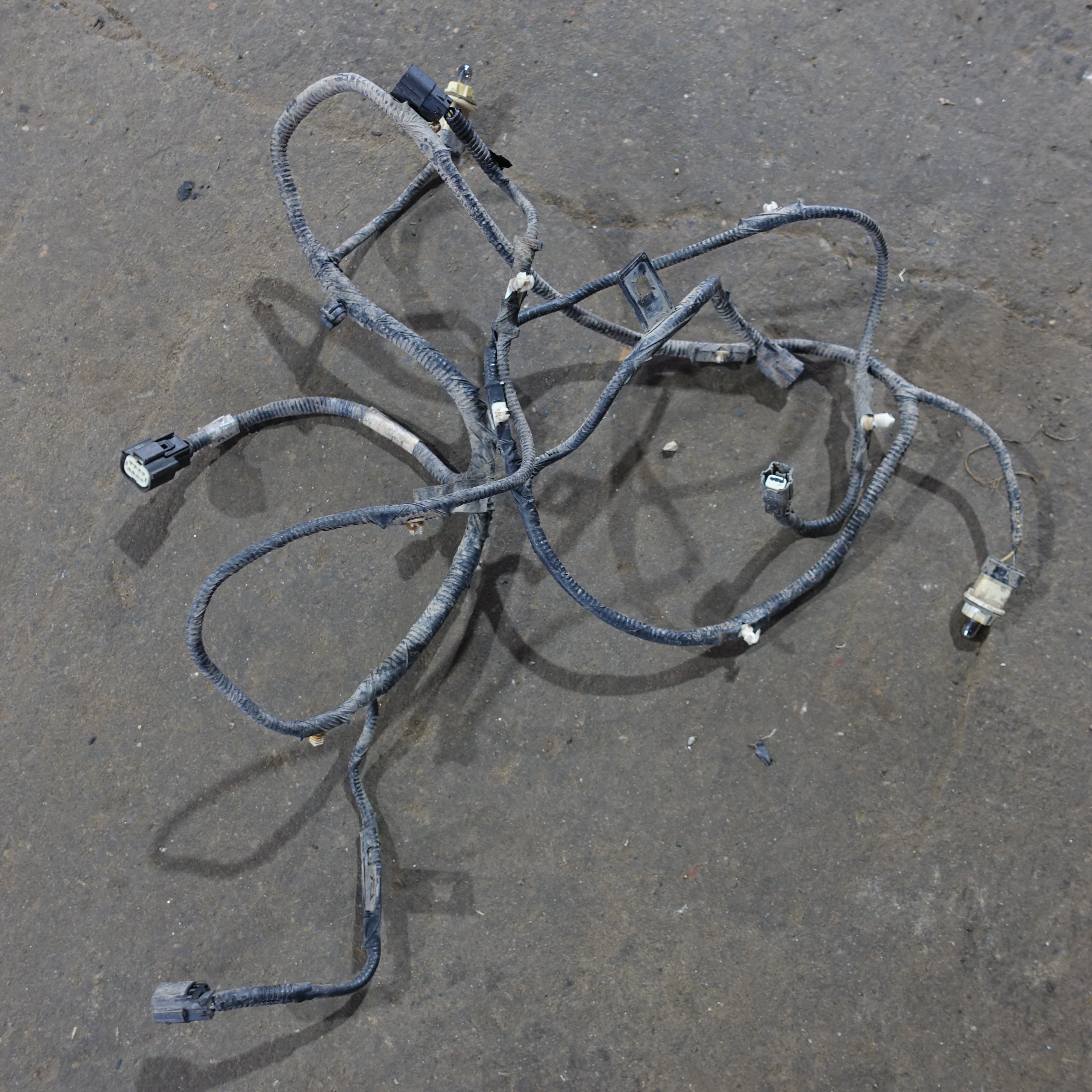 2015 2016 Ford F250 F350 Rear Bumper License Light Wire Harness Loom