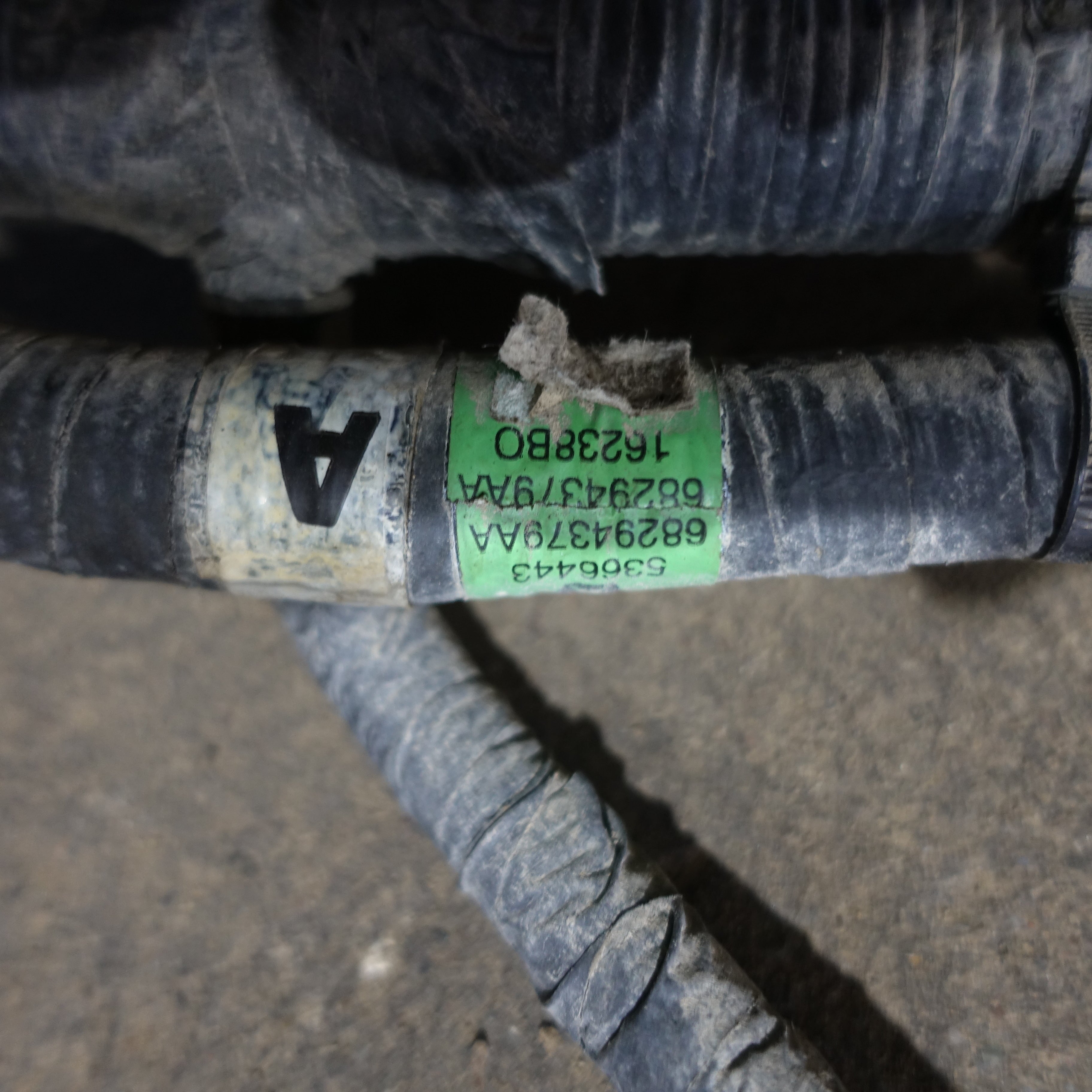 2017 2018 Ram 2500 3500 4500 5500 6.7L Diesel Positive Negative Battery Cable