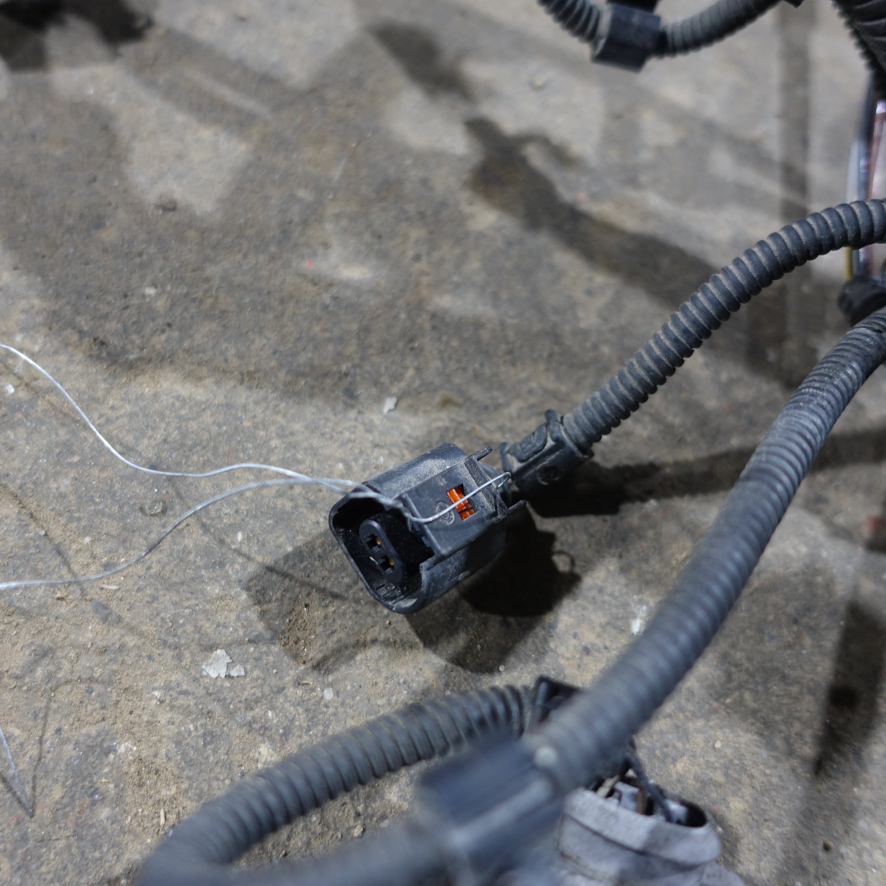 2003 Audi TT 1.8L Engine Wire Harness Loom Damage