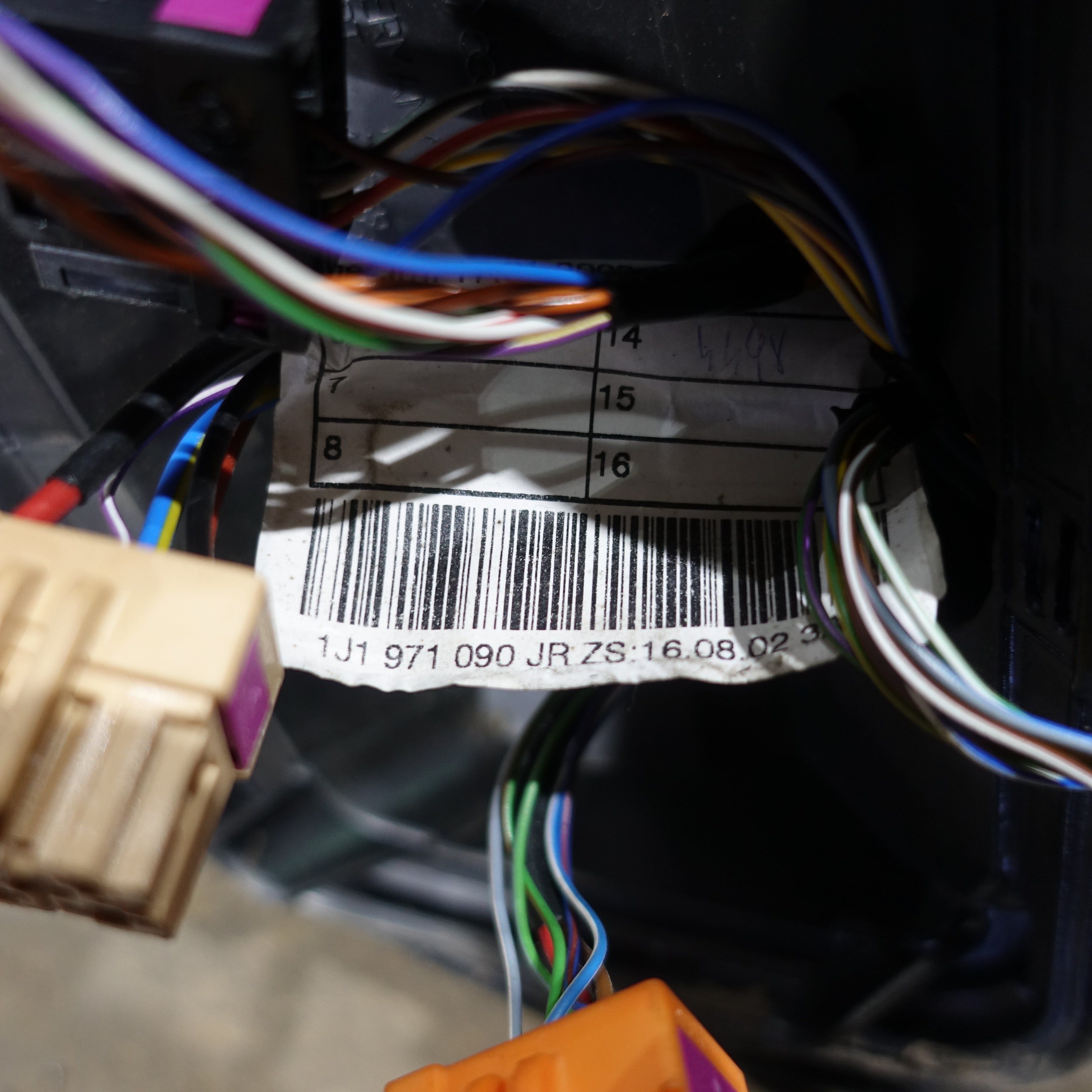 2003 Audi TT 1.8L Engine Bay Wire Harness Loom