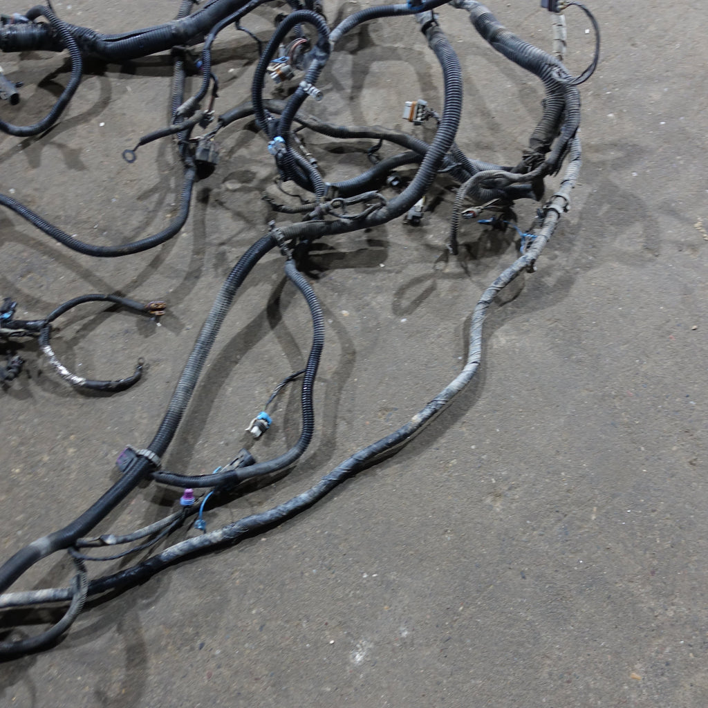 Damage 2003 Silverado Sierra 1500 HD 6.0L Engine Wire Harness Loom