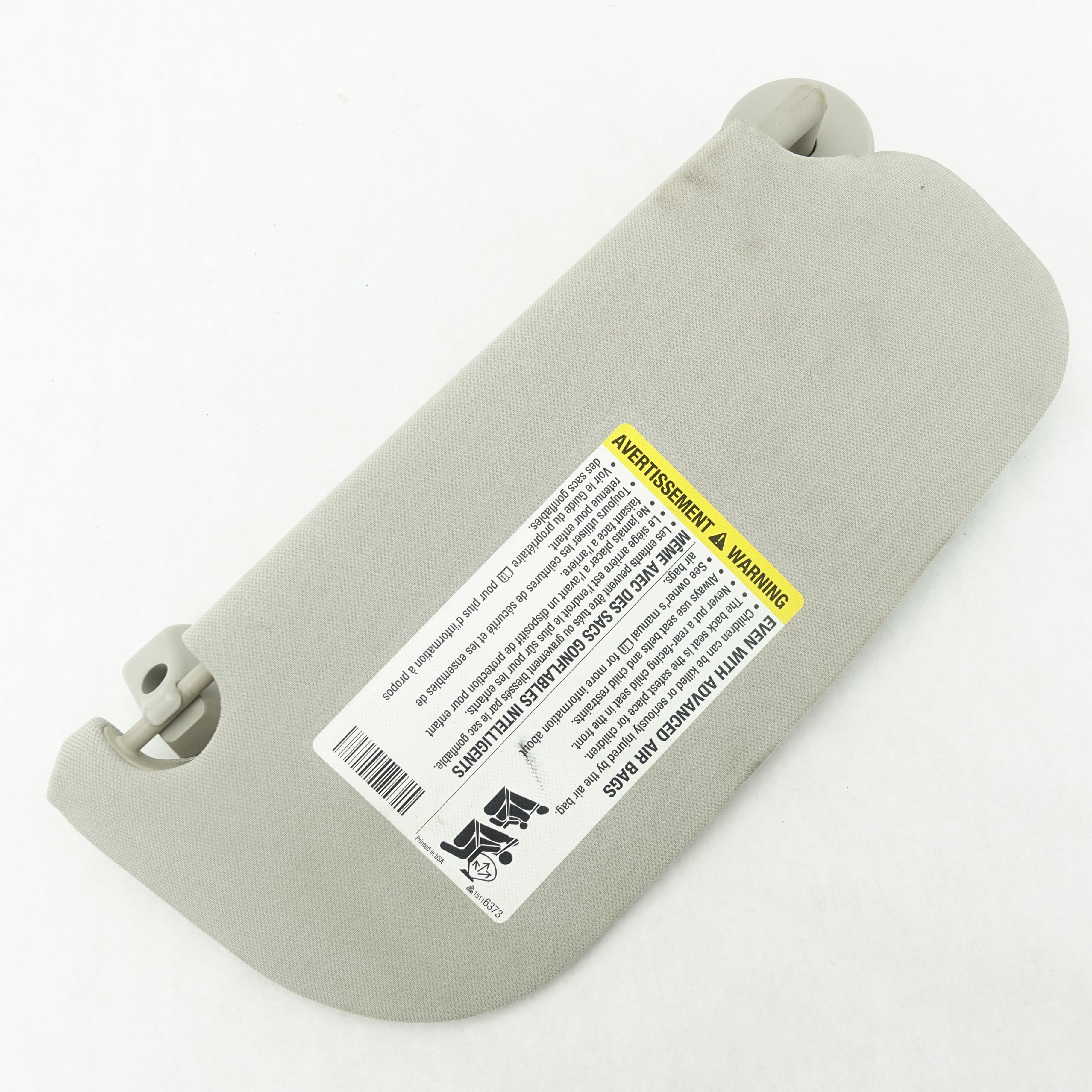Damage 2005 2006 2007 2008 2009 2010 Chevy Cobalt Driver Left Sunvisor Sun Visor