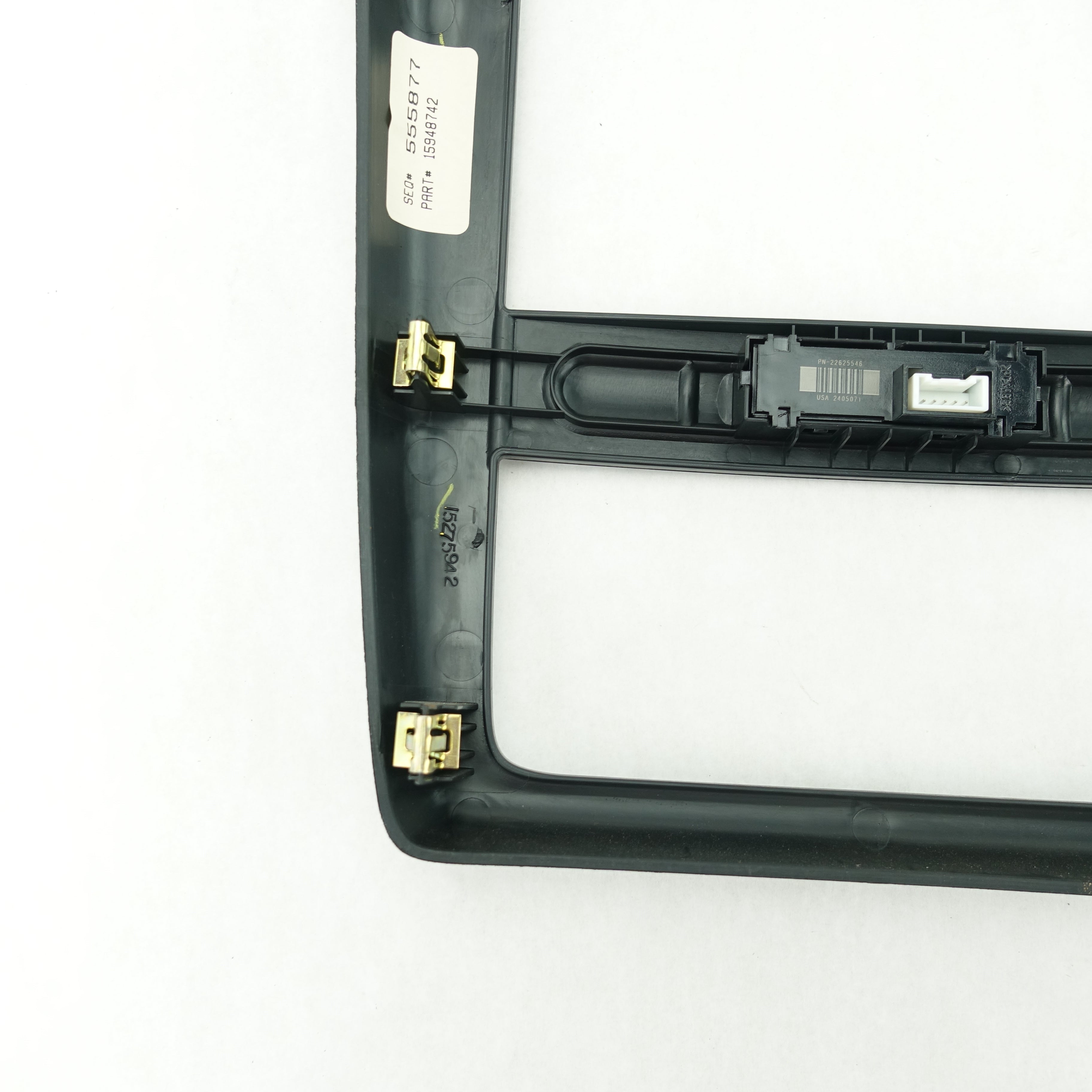 2007 2008 2009 Pontiac G5 Chevy Cobalt Radio Climate Control Trim Bezel