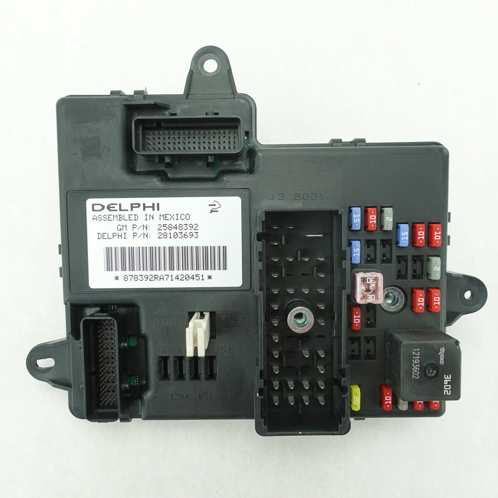 2007 Cobalt G5 BCM Body Control Module Computer Fuse Box