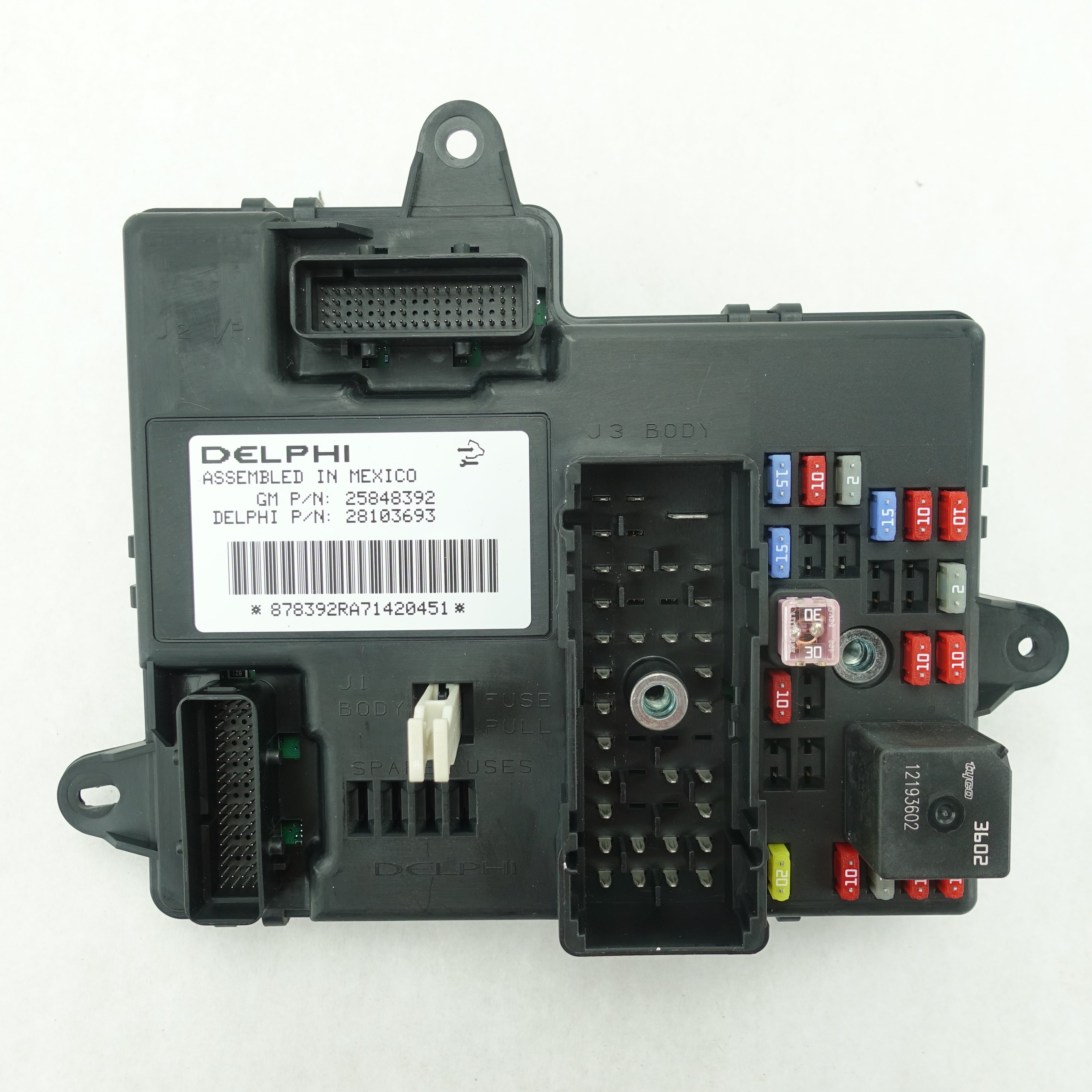 2007 Cobalt G5 BCM Body Control Module Computer Fuse Box