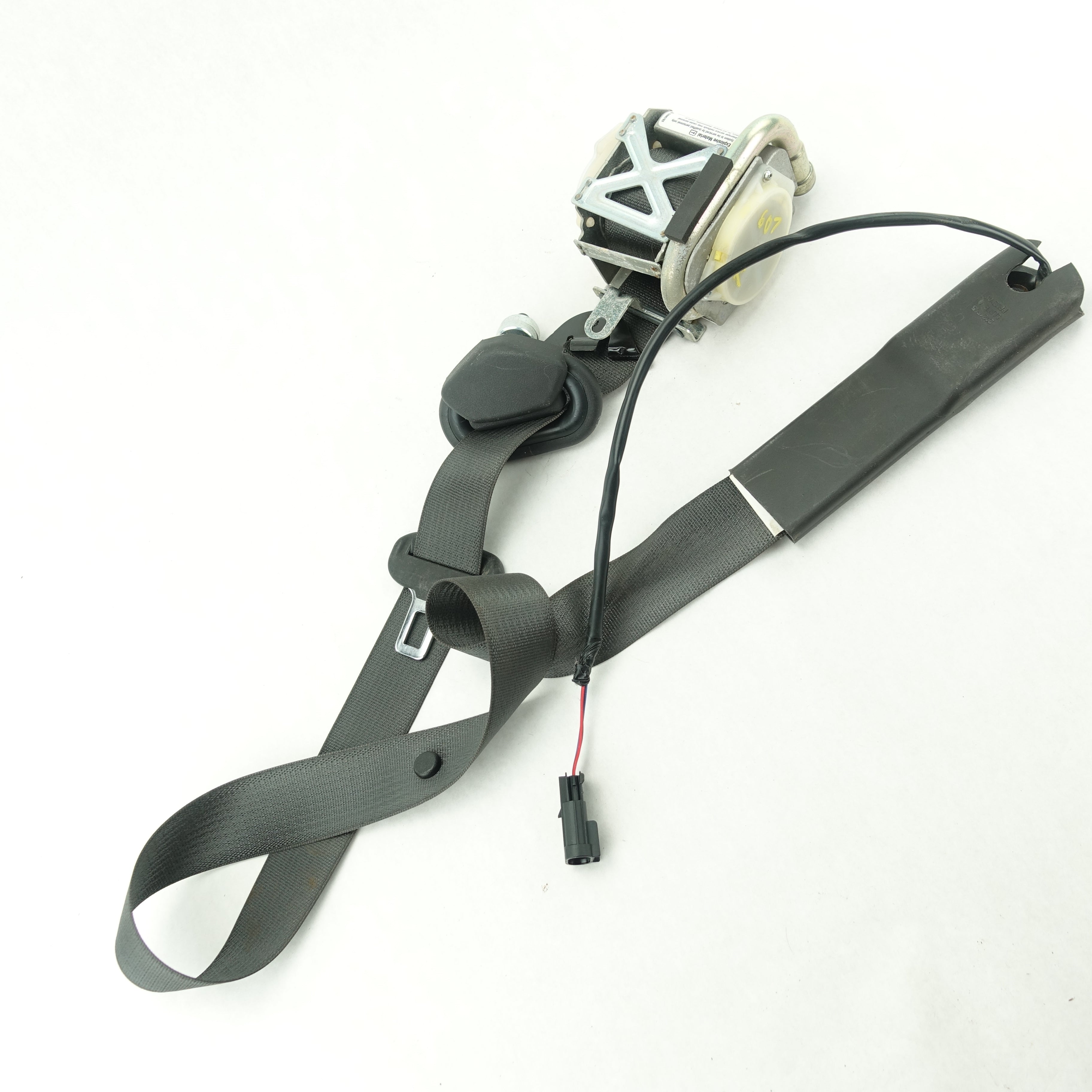 2008 2009 2010 Chevy Cobalt Coupe 2 Door Seat Belt Black Passenger Right Front