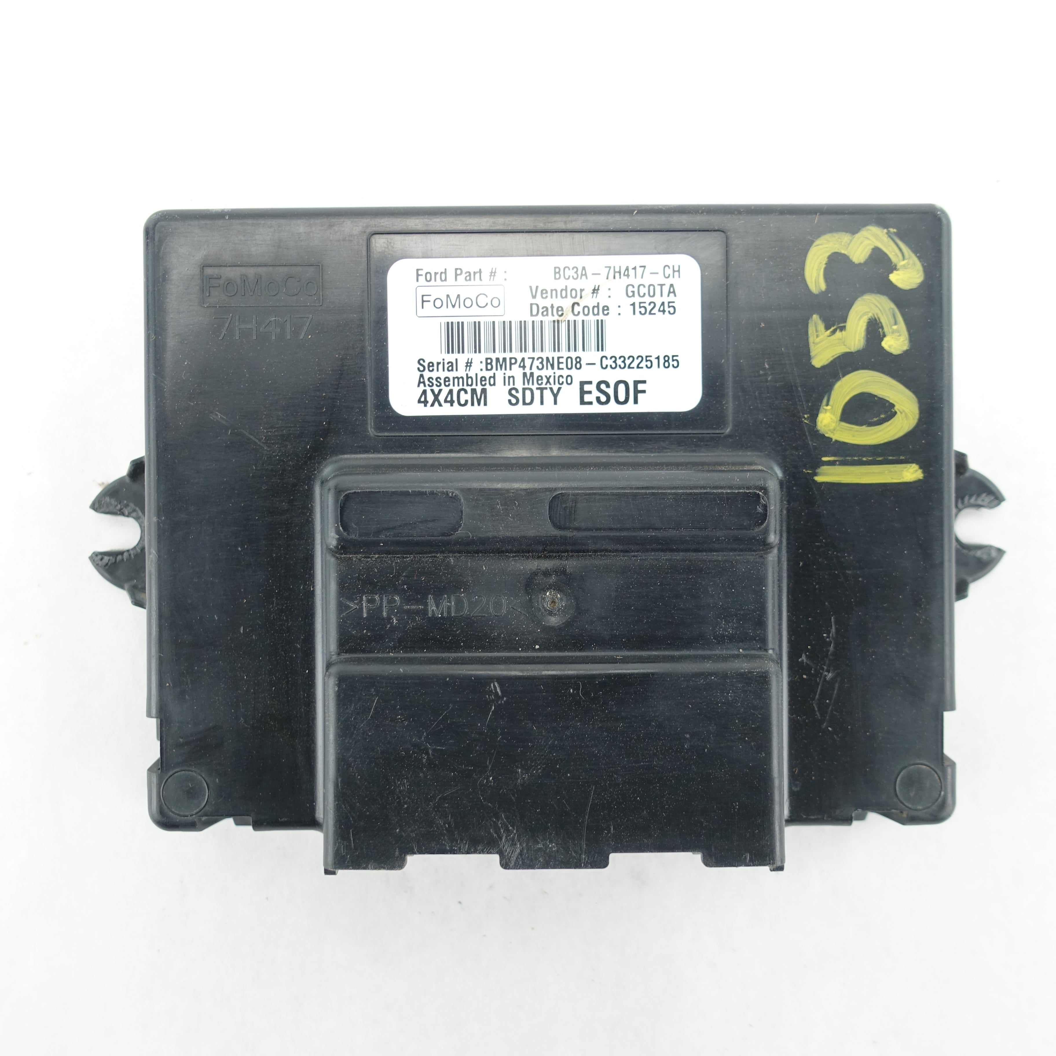2014 2015 2016 Ford F250 F350 Transfer Case Differential Control Module Computer