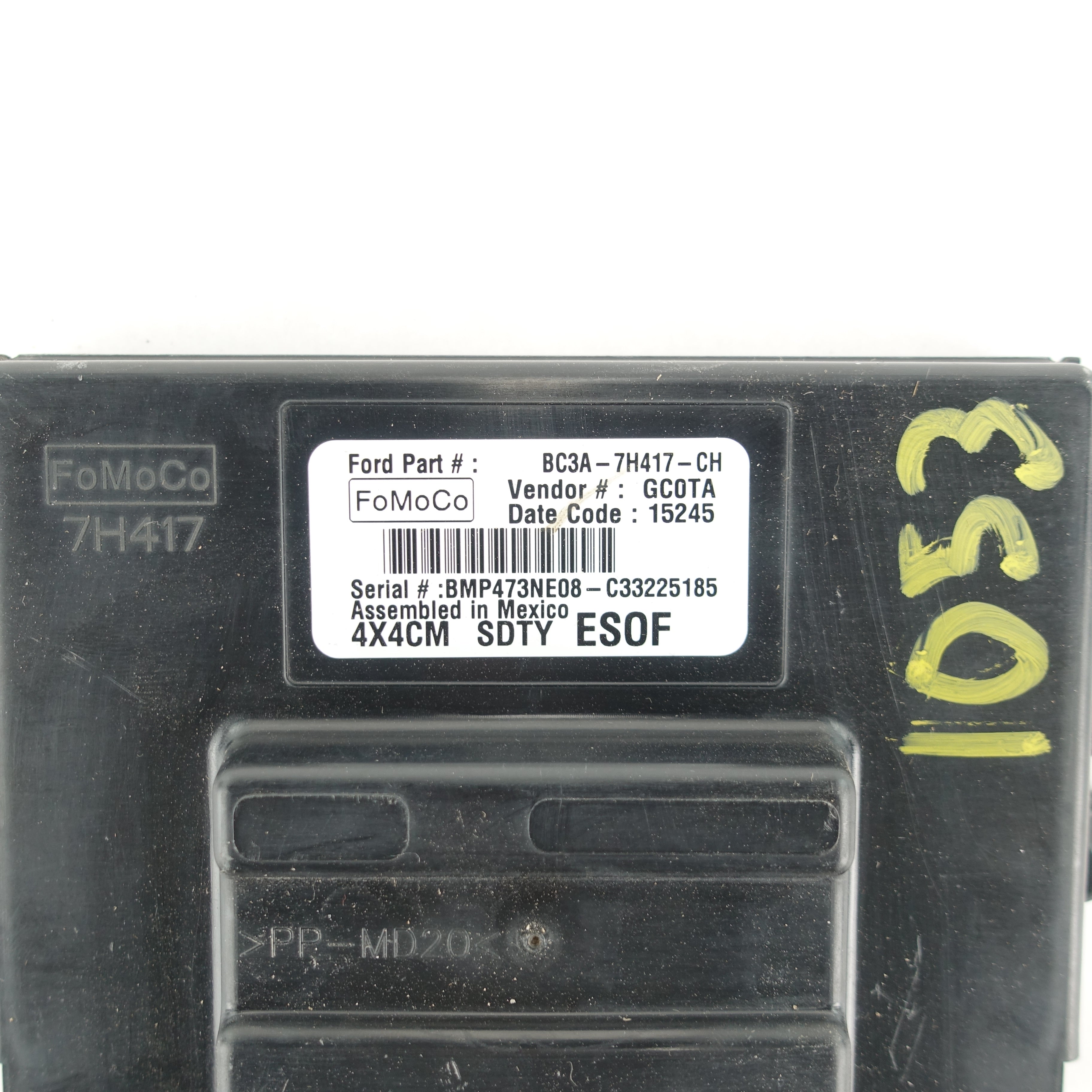 2014 2015 2016 Ford F250 F350 Transfer Case Differential Control Module Computer