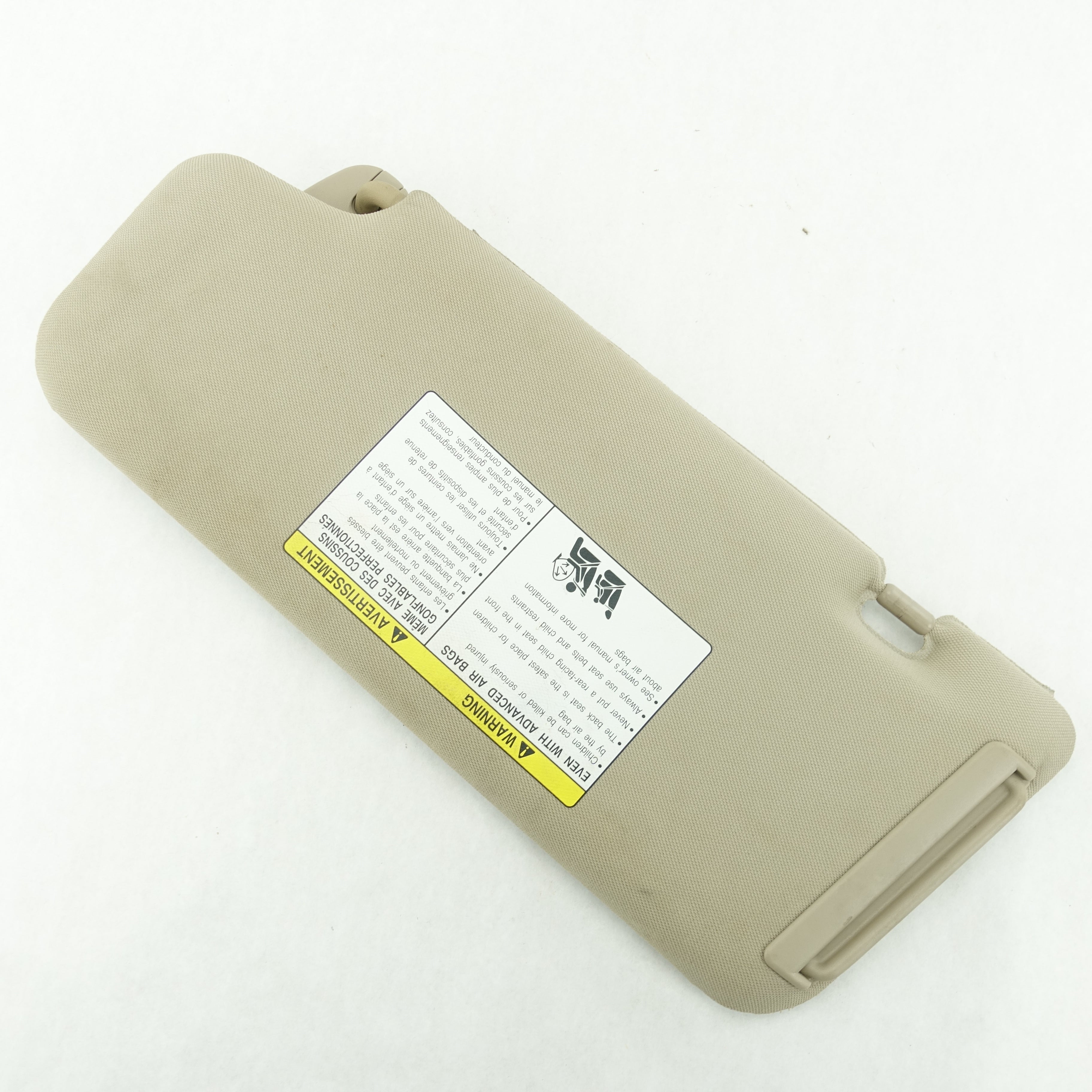 2006 2007 Nissan Murano Passenger Right Sunvisor Sun Visor