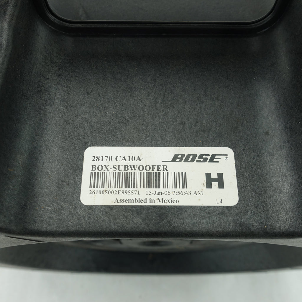 2004 2005 2006 2007 Nissan Murano Bose Subwoofer Speaker