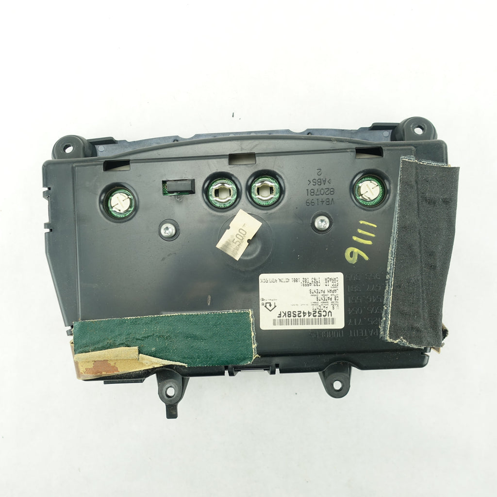 2000 2001 2002 Jeep Grand Cherokee Info Trip Garage Door Opener Computer Screen