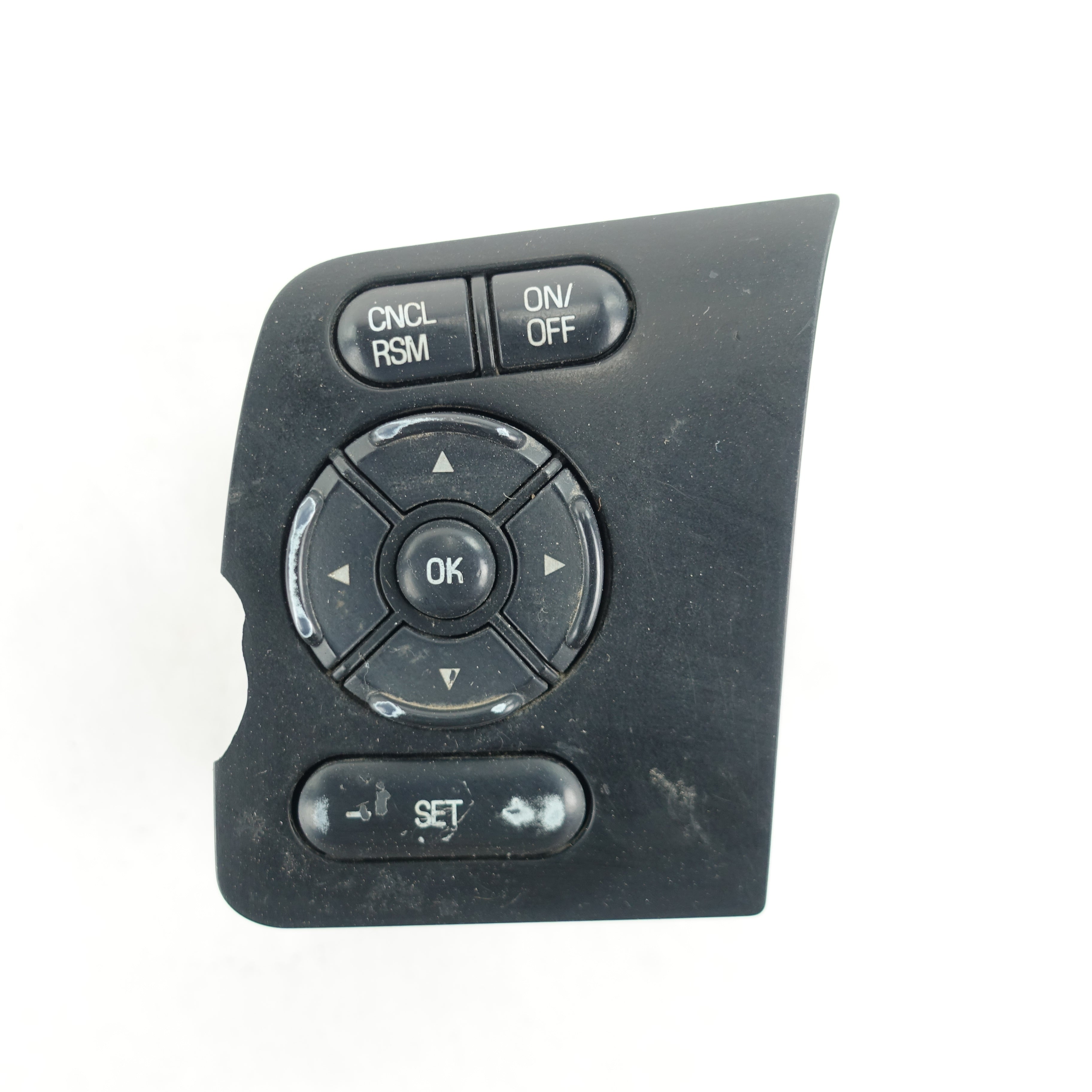 Damage 2015 2016 Ford F250 F350 Steering Wheel Cruise Control Info Setup Button