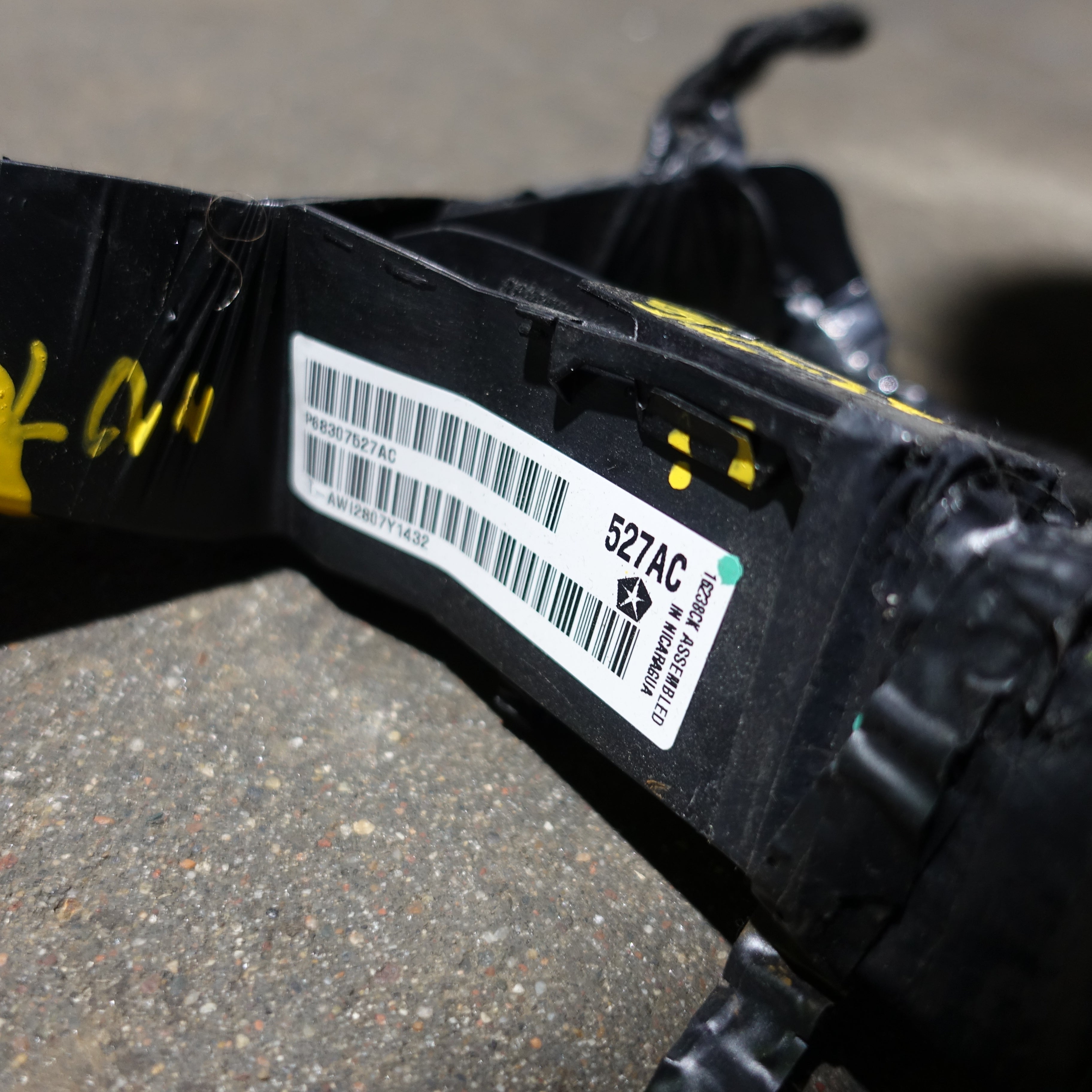 2016 Ram 2500 3500 Laramie Dash Instrument Panel Wire Harness Loom